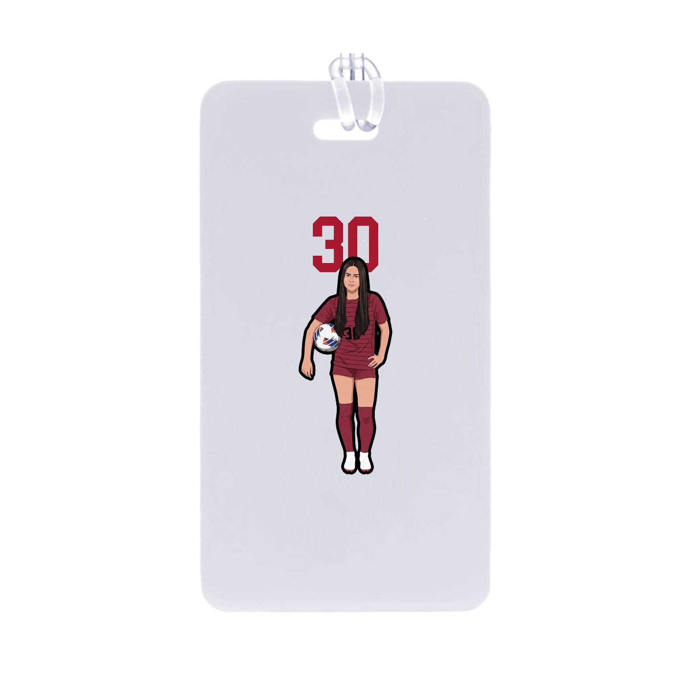 Bag Tag — Number Top in Classic