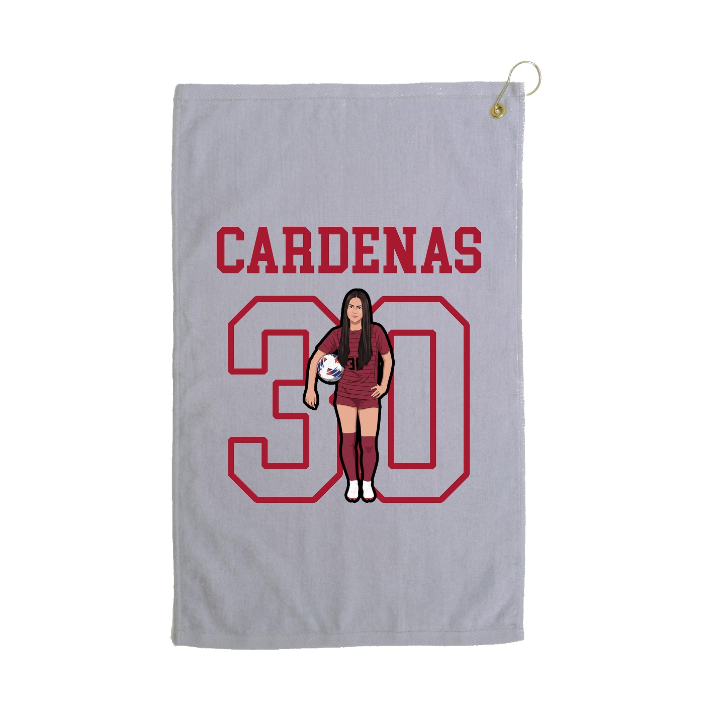 Golf Towel — Shirsey in Grey
