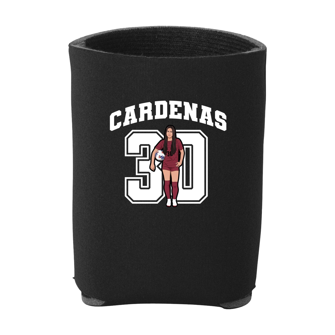 Can Holder — Number in Black