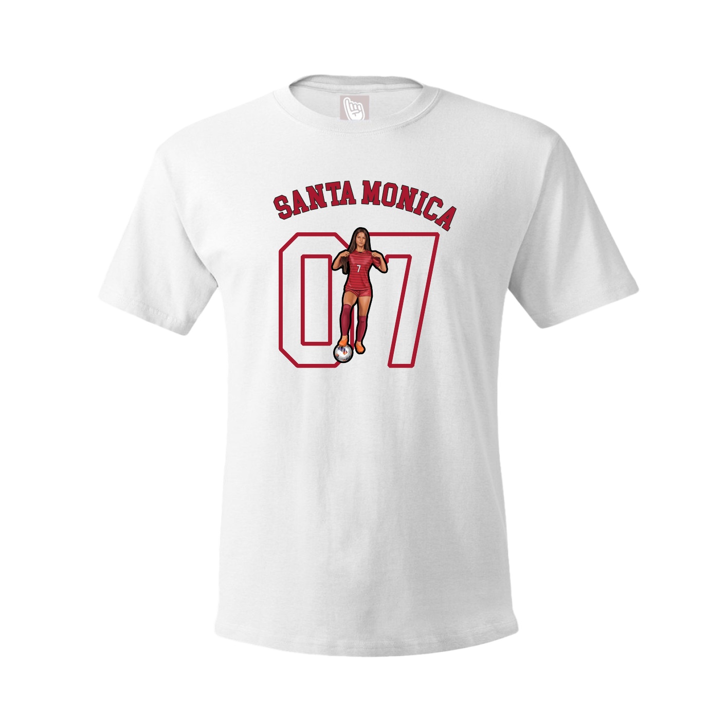 Youth Tee — Shirsey Arch in White