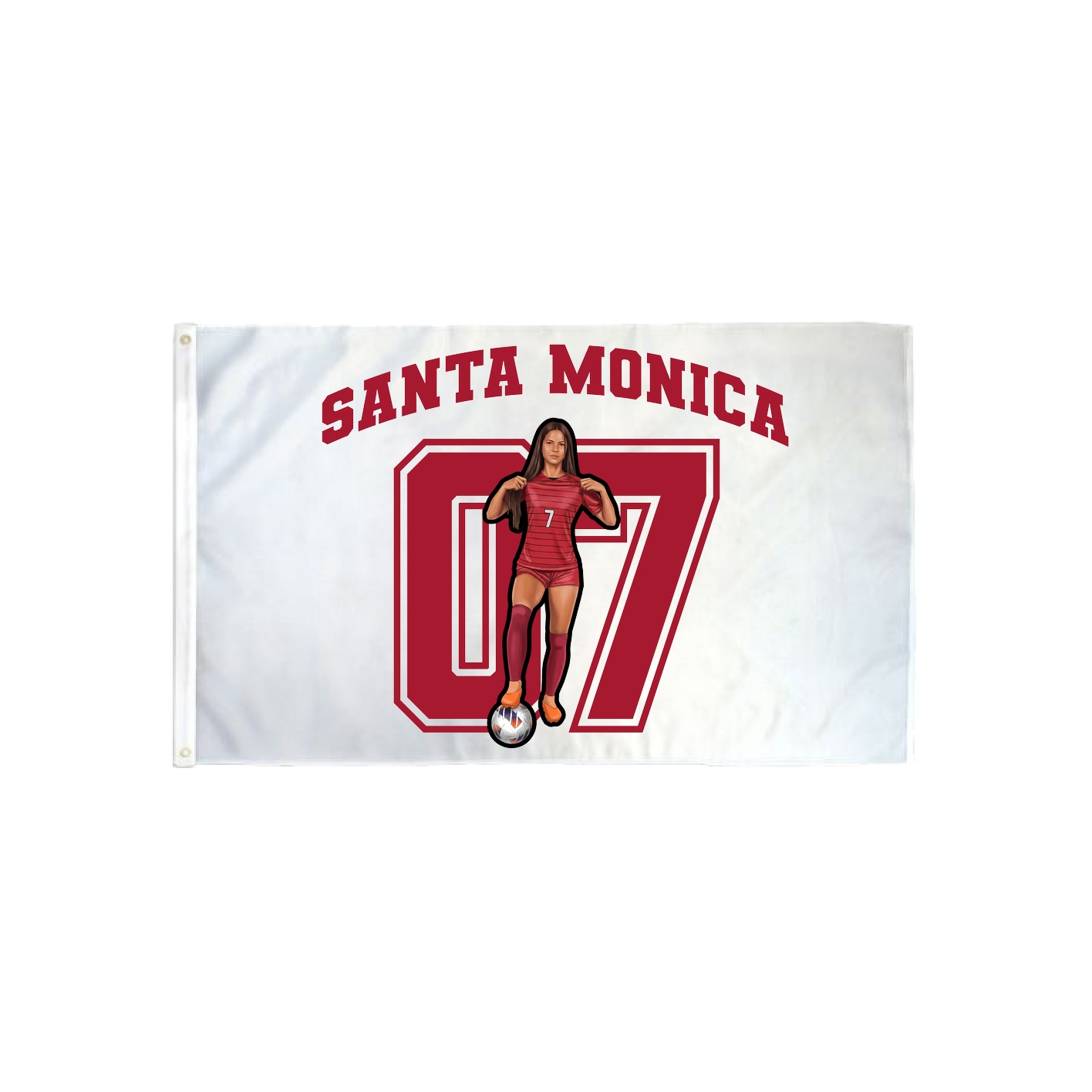 3x5 Flag — Number in Classic