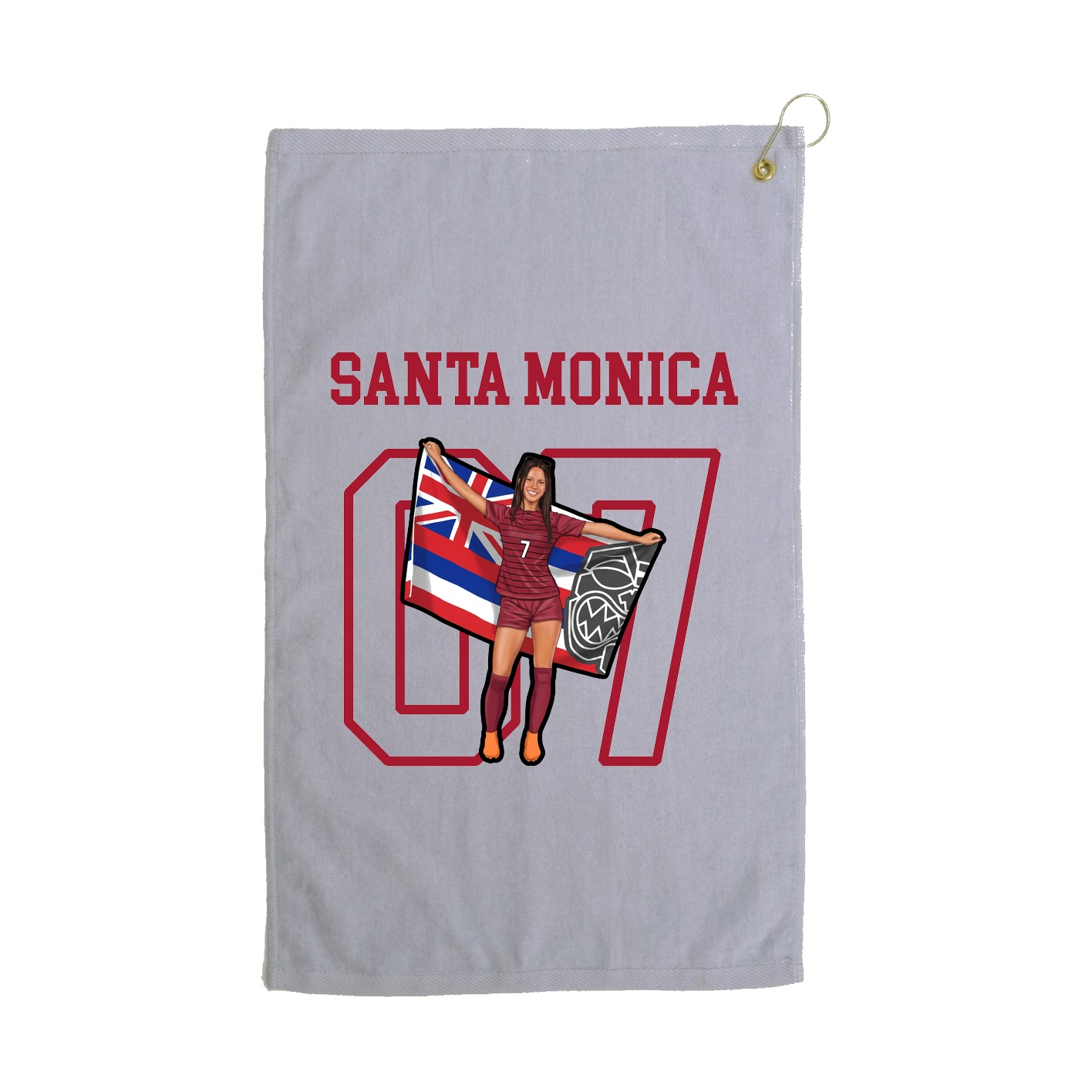 Golf Towel — Shirsey in Grey