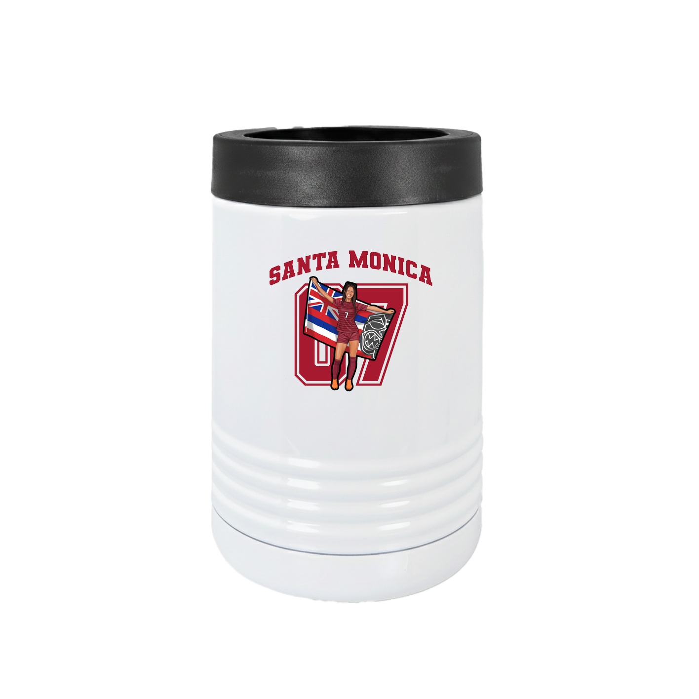 Beverage Holder — Number in White