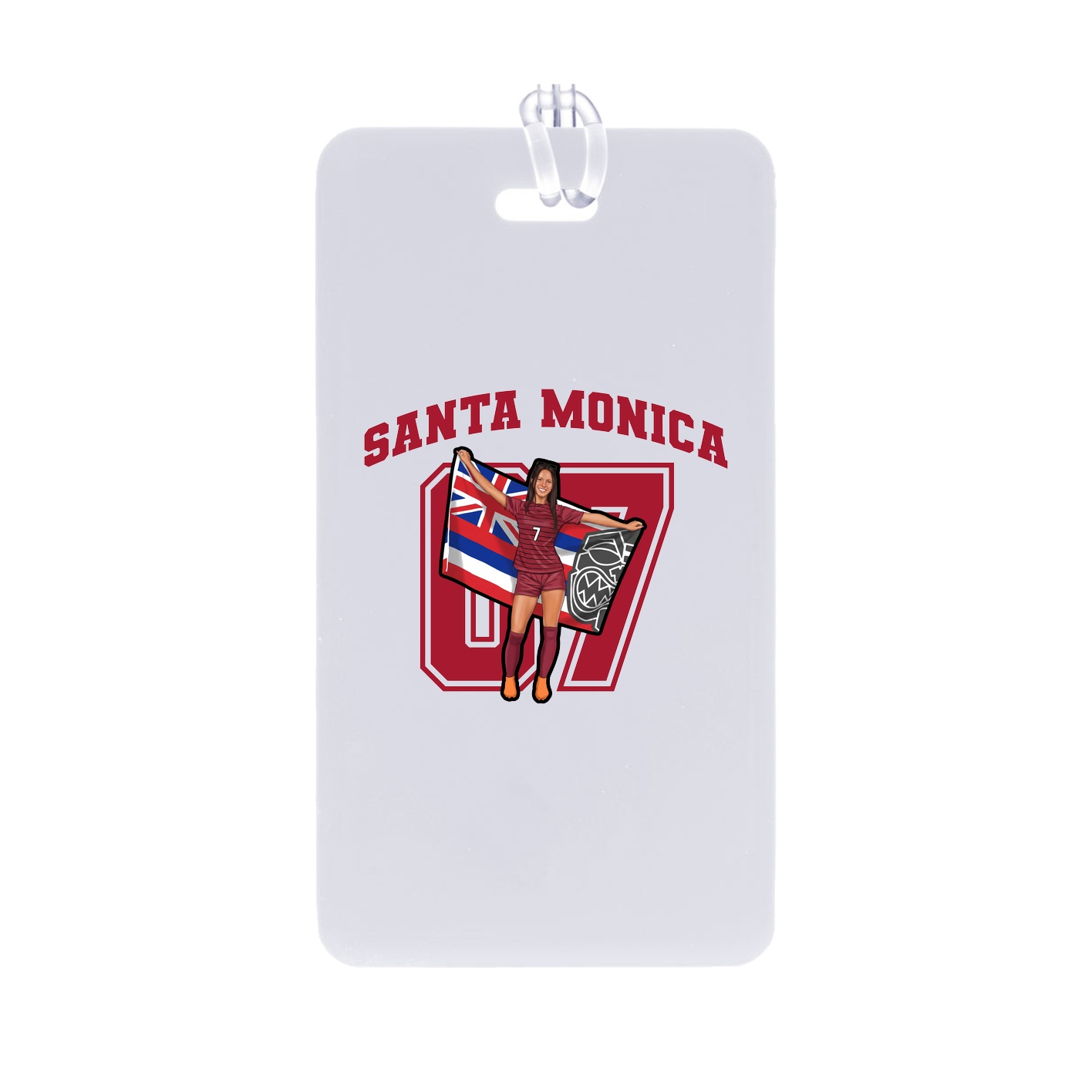 Bag Tag — Number in Classic