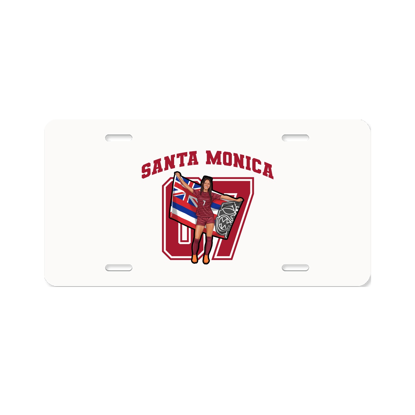 License Plate — Number in Classic