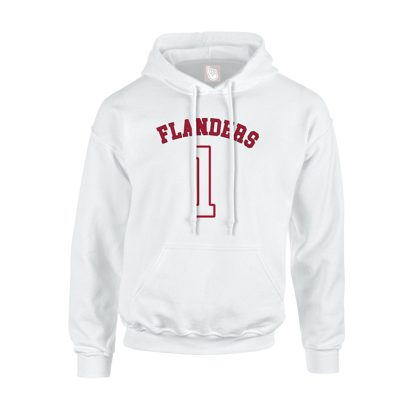 Youth Hoodie — Shirsey Arch in White