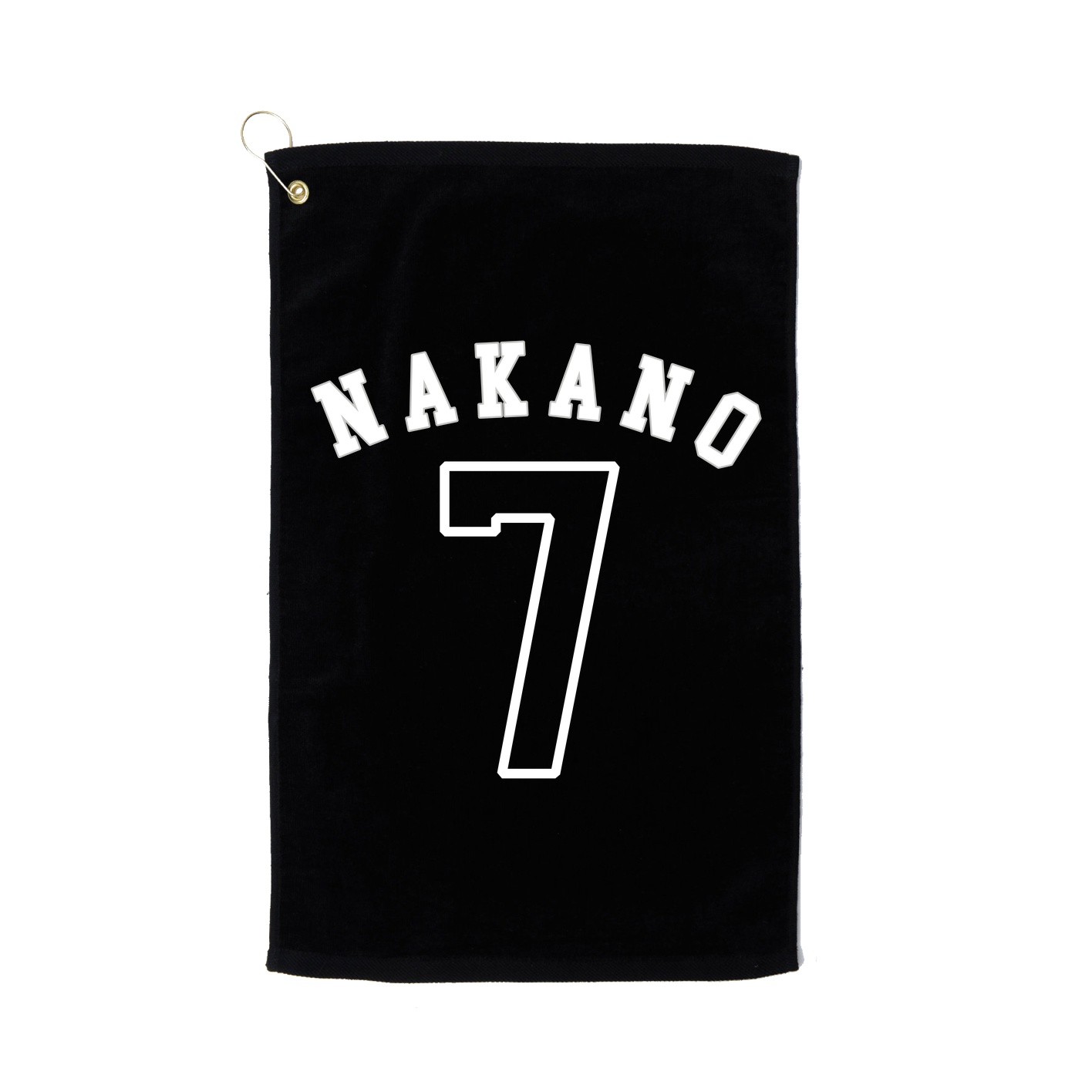 Golf Towel — Shirsey Arch in Black