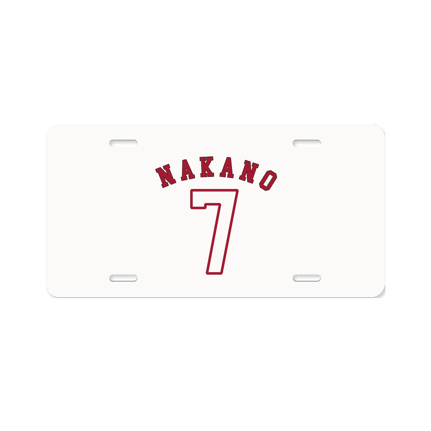 License Plate — Shirsey Arch in Classic