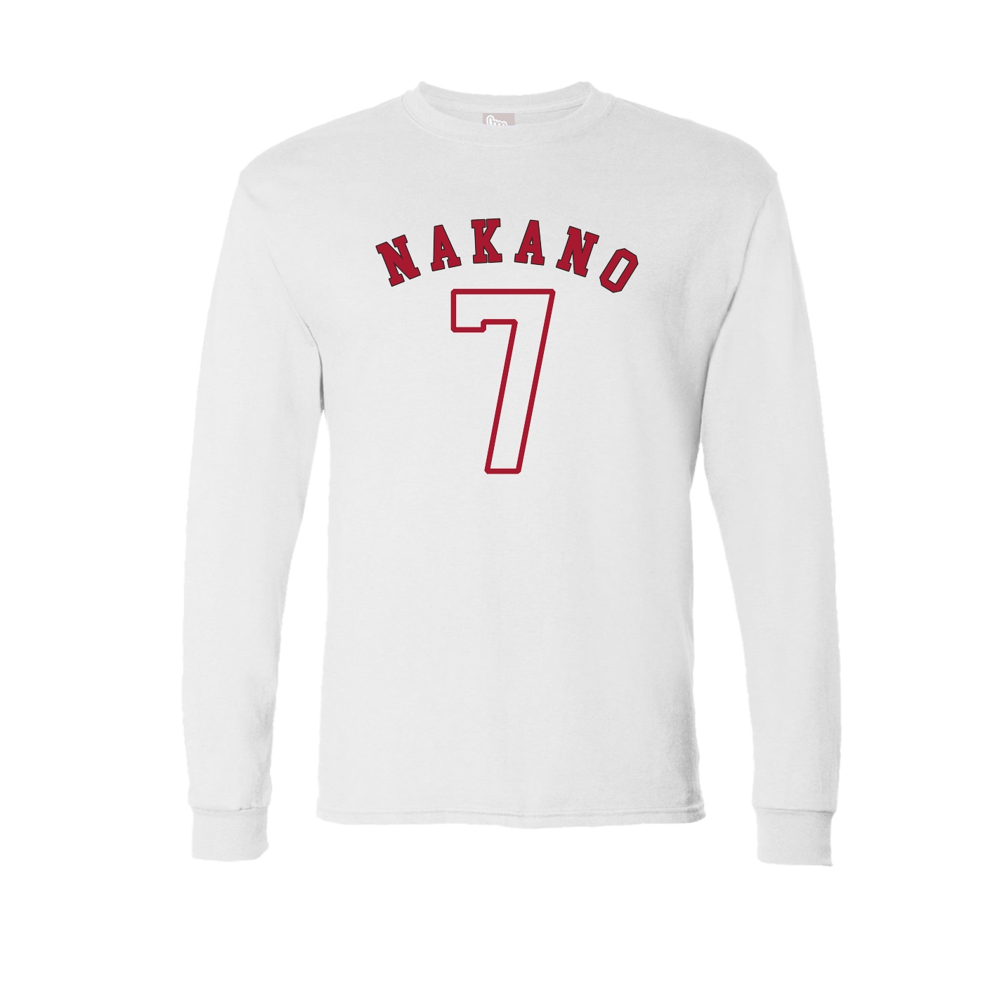 Long Sleeve Tee — Shirsey Arch in White