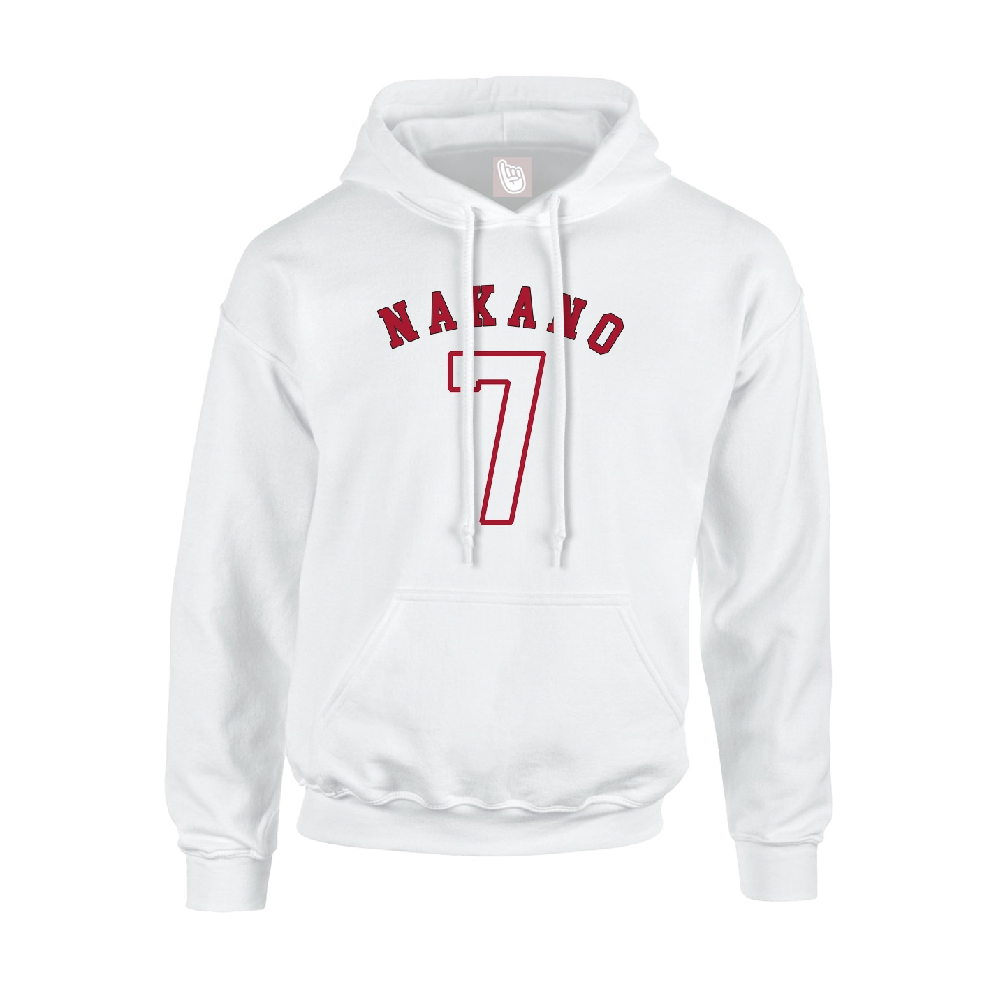 Hoodie — Shirsey Arch in White