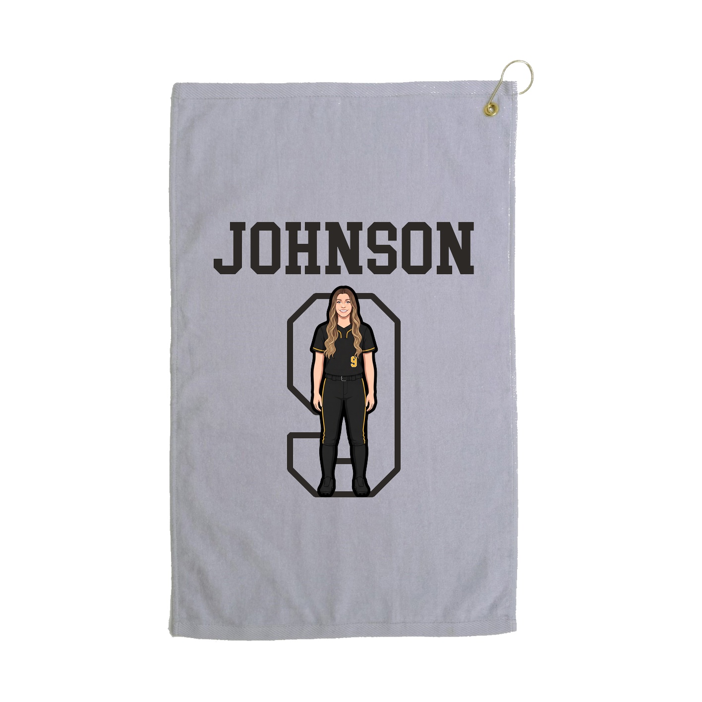 Golf Towel — Shirsey in Grey