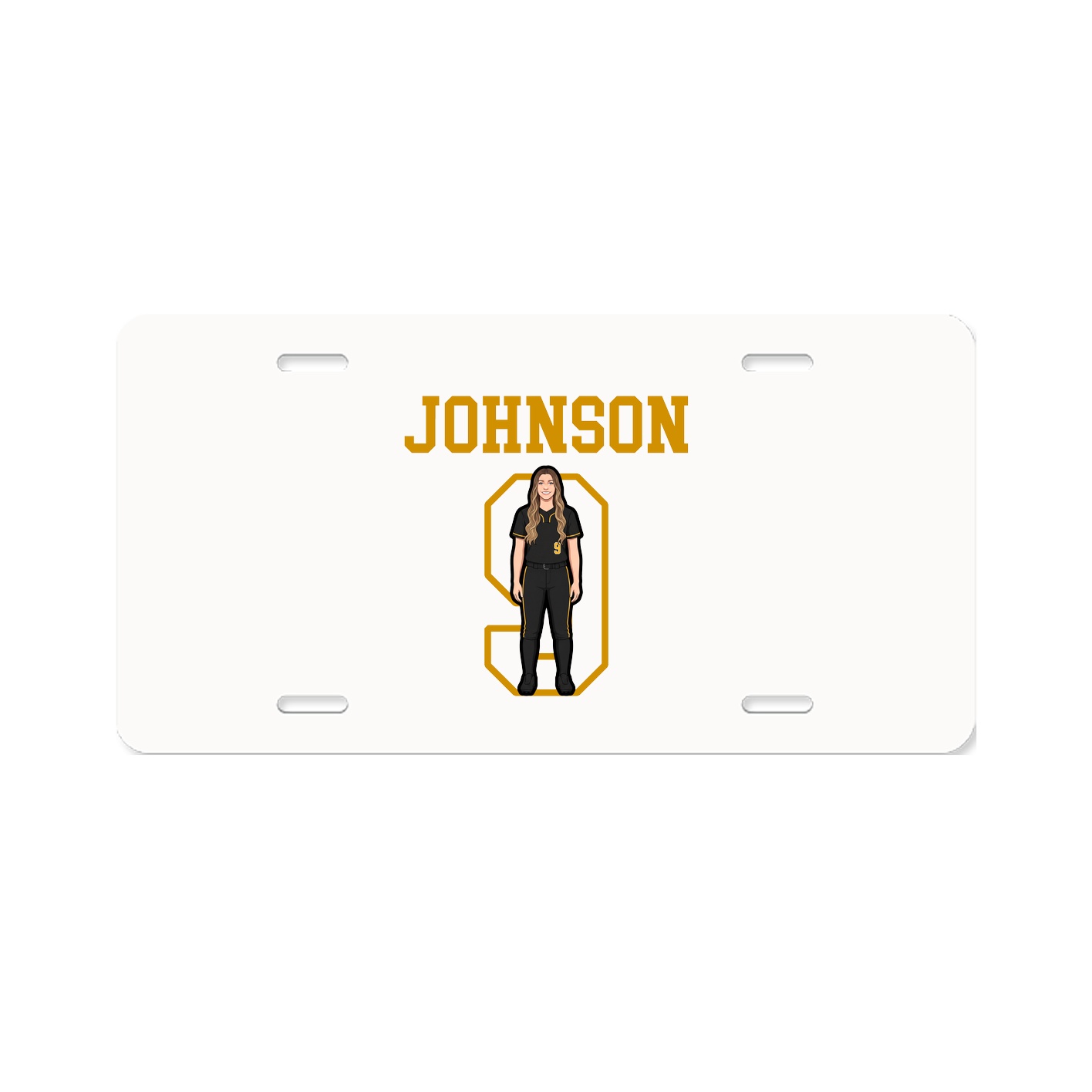 License Plate — Shirsey in Classic