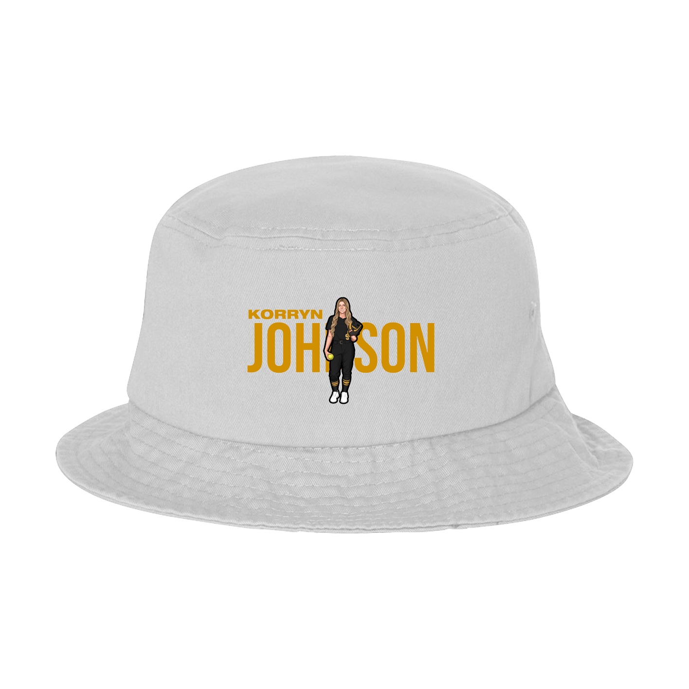 Bucket Cap — Player Name in White