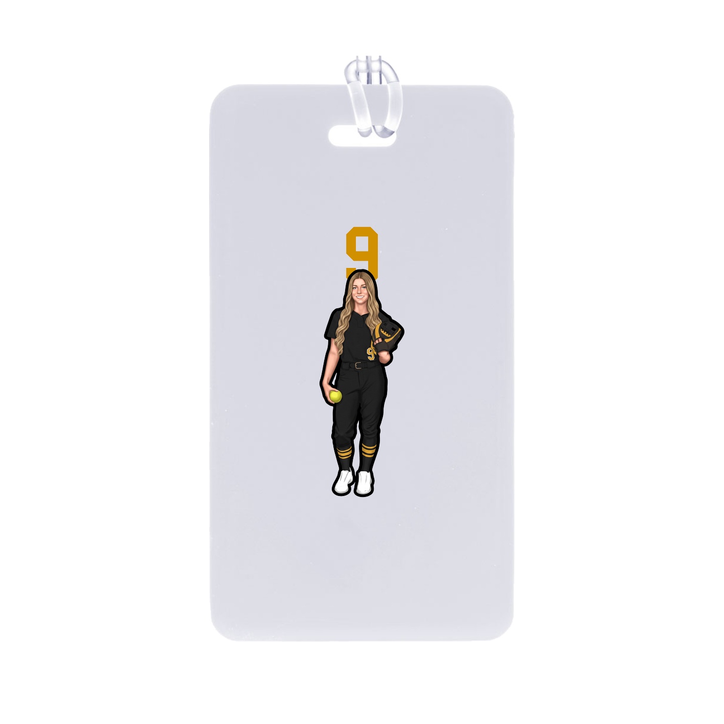 Bag Tag — Number Top in Classic