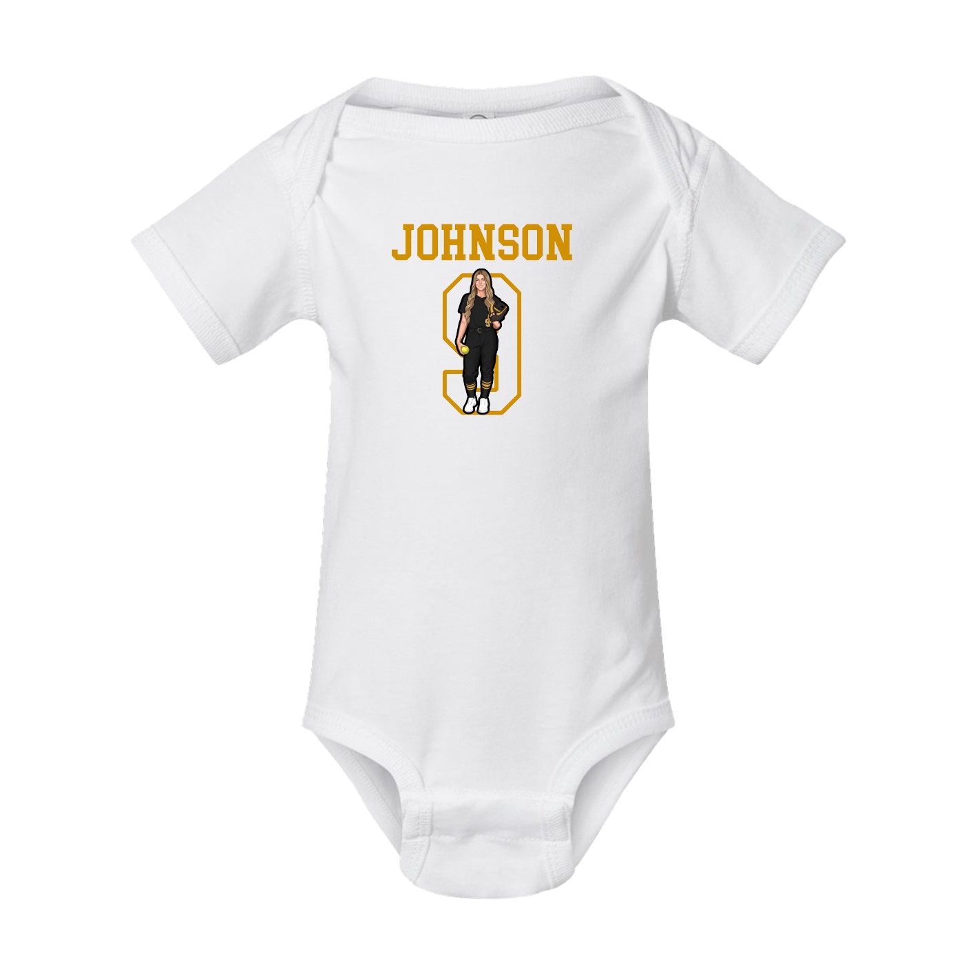 Baby Onesie — Shirsey in White