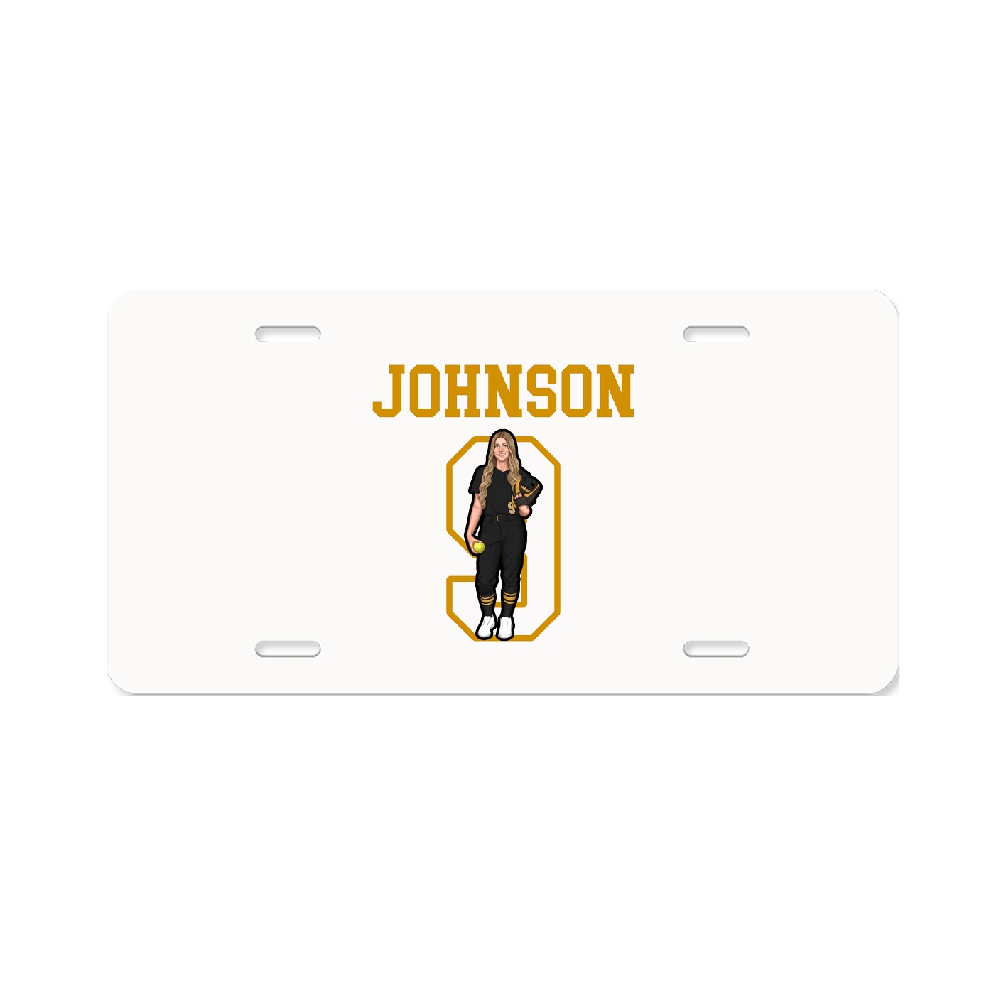 License Plate — Shirsey in Classic