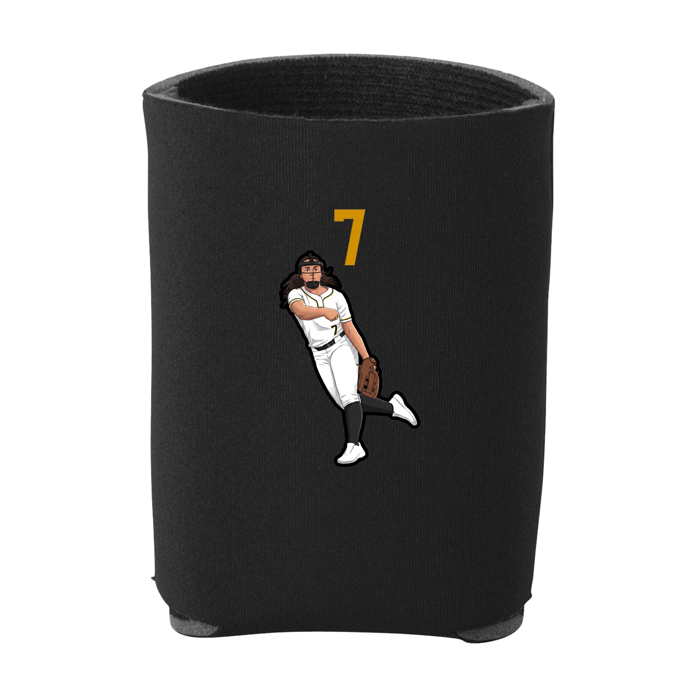 Can Holder — Number Top in Black