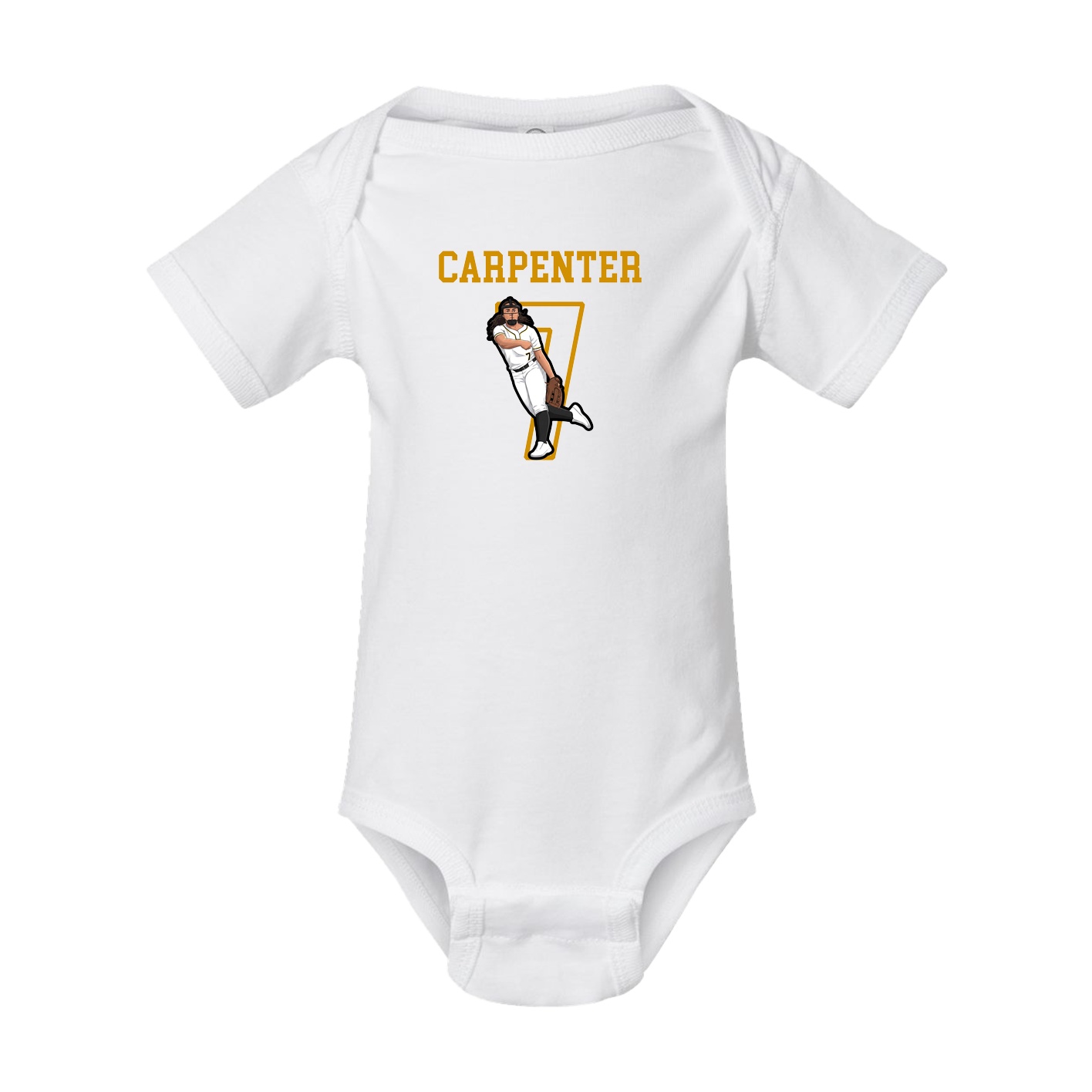Baby Onesie — Shirsey in White