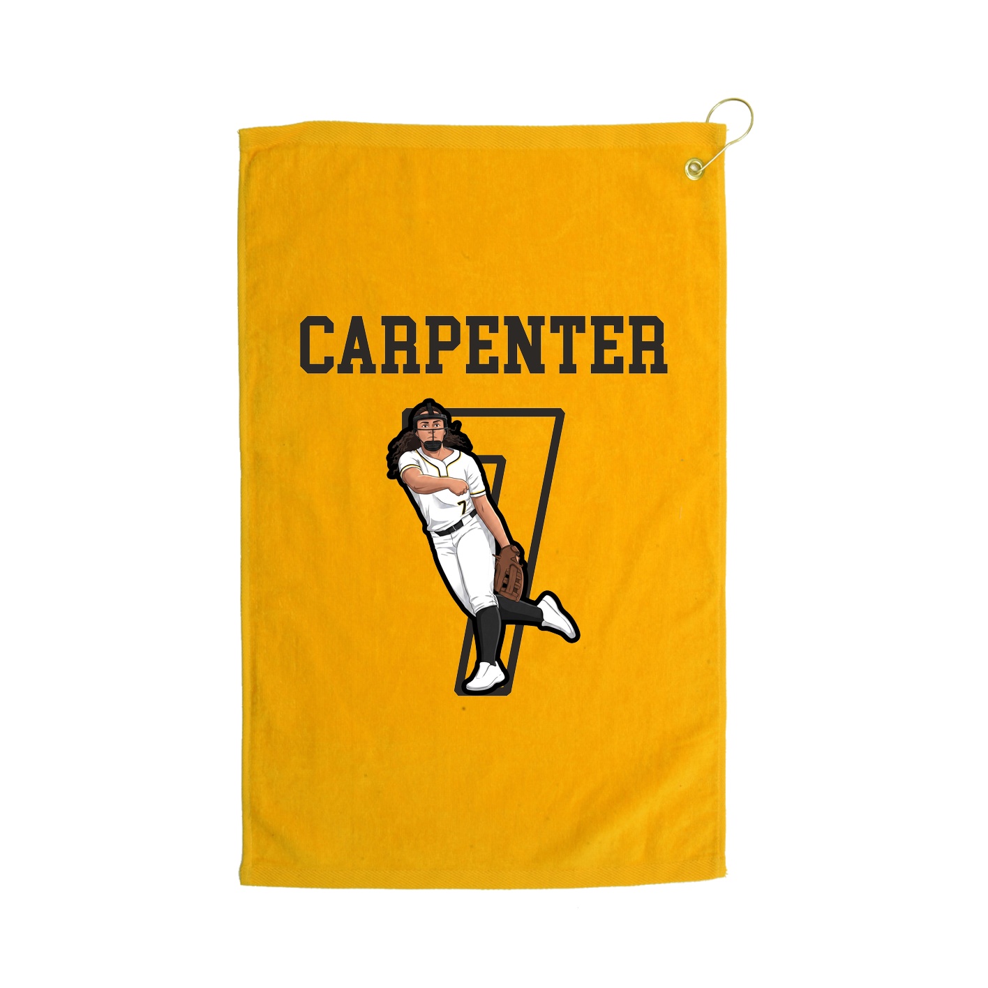 Golf Towel — Shirsey in Gold