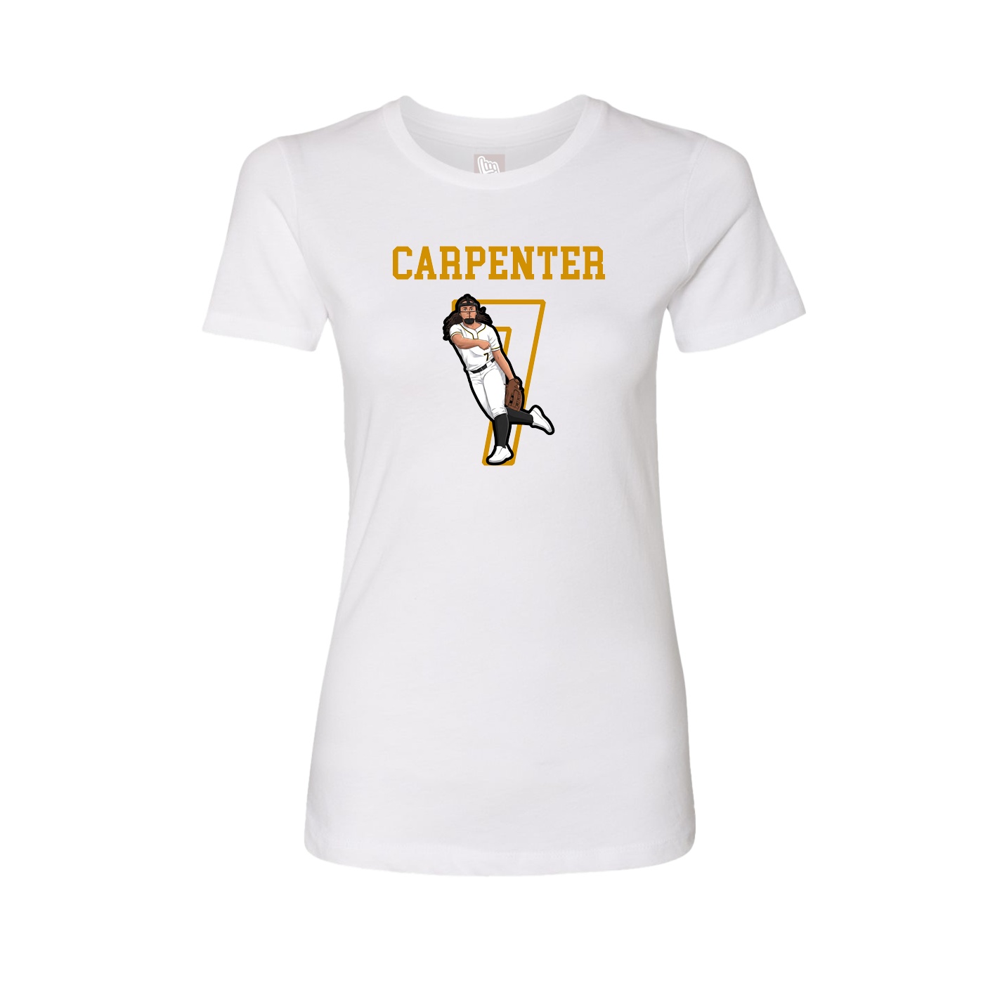 Fitted Women's Tee — Shirsey in White