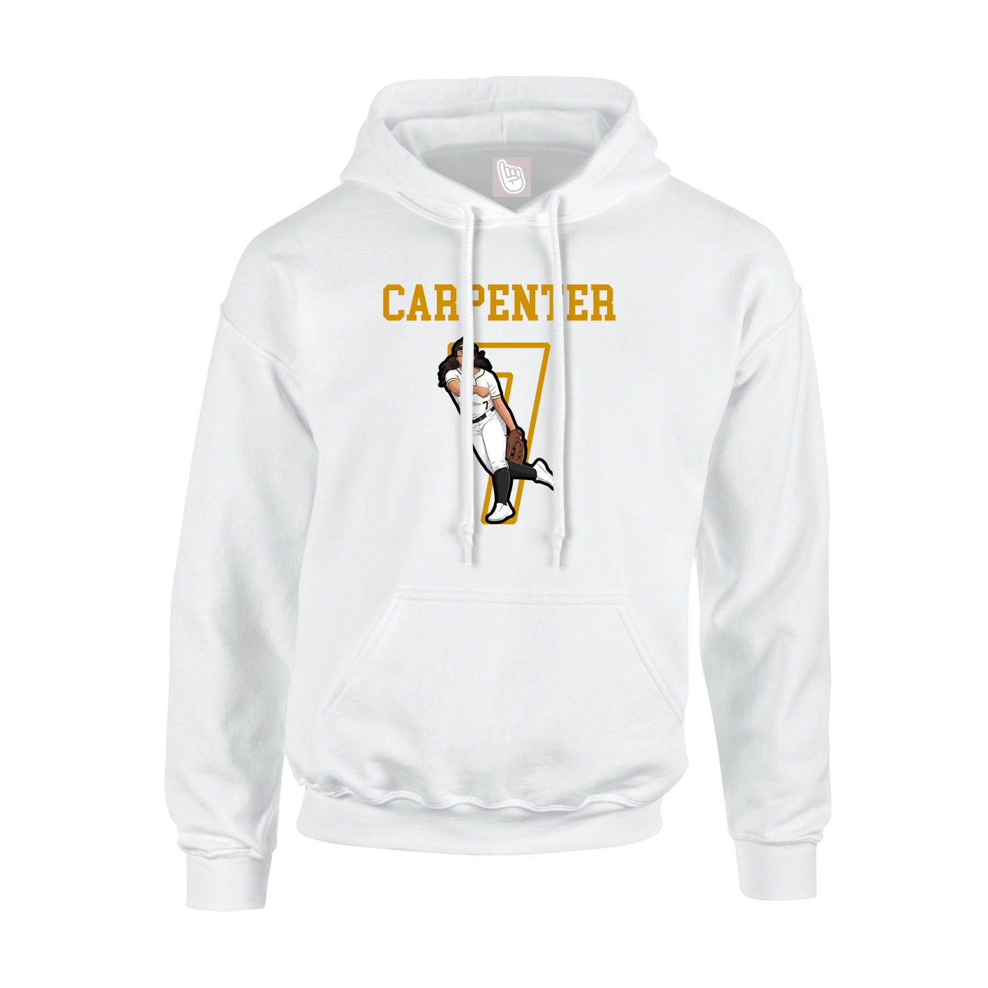 Youth Hoodie — Shirsey in White