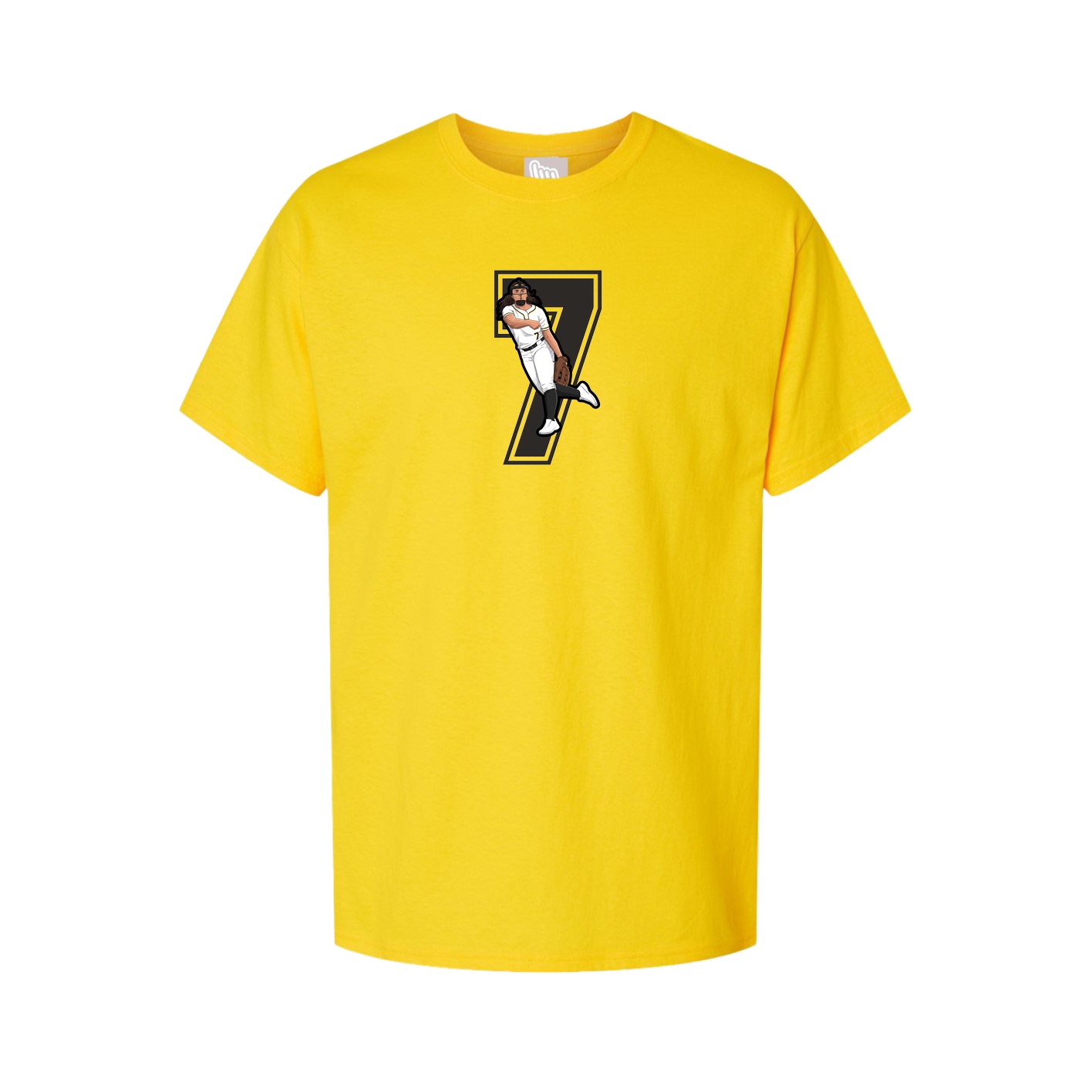 Tee — Number in Gold