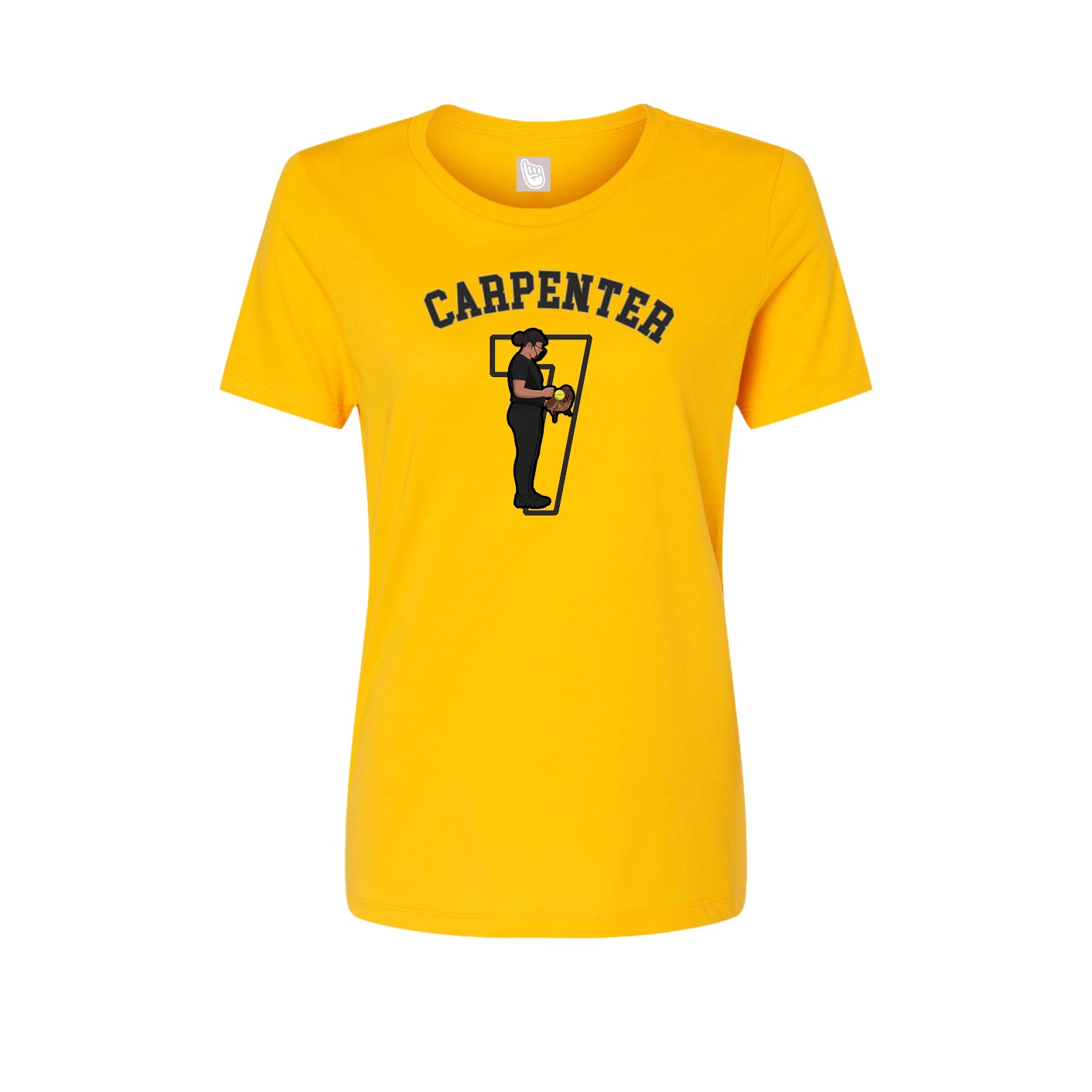 Womens Tee — Shirsey Arch in Gold