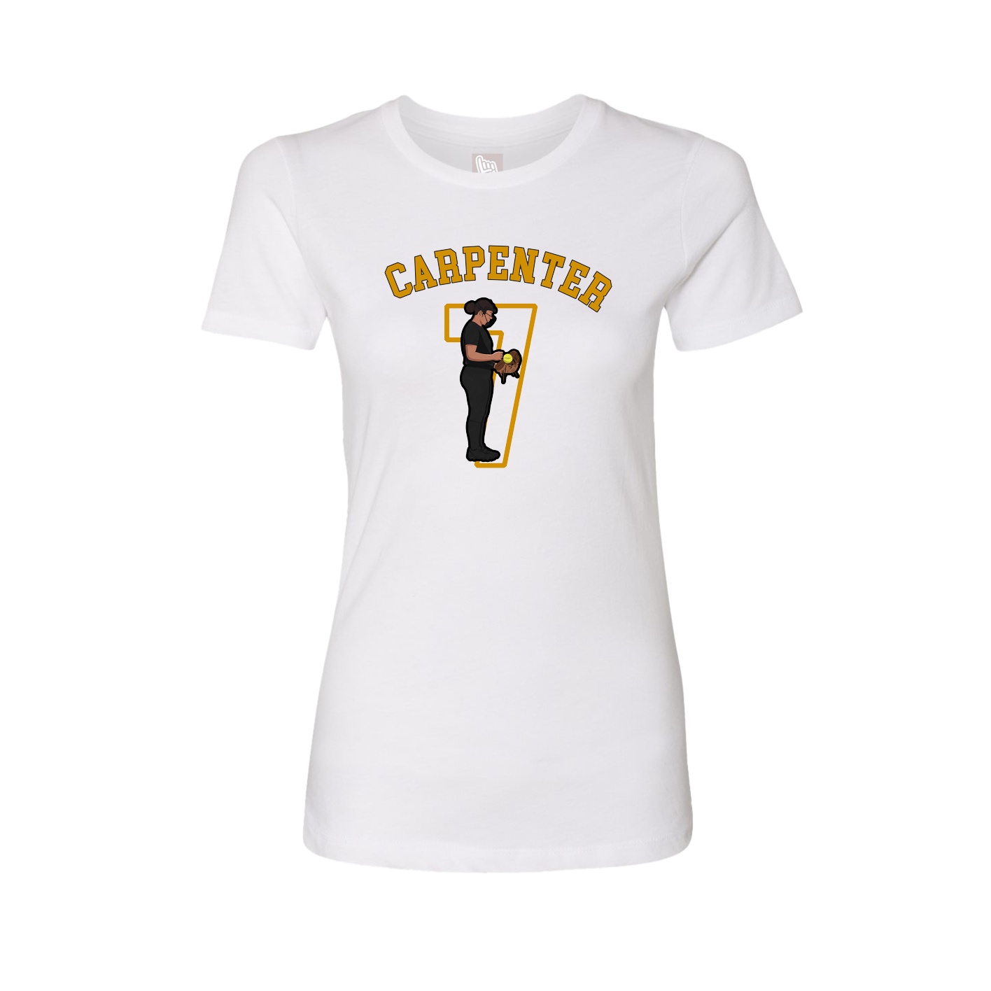 Womens Tee — Shirsey Arch in White