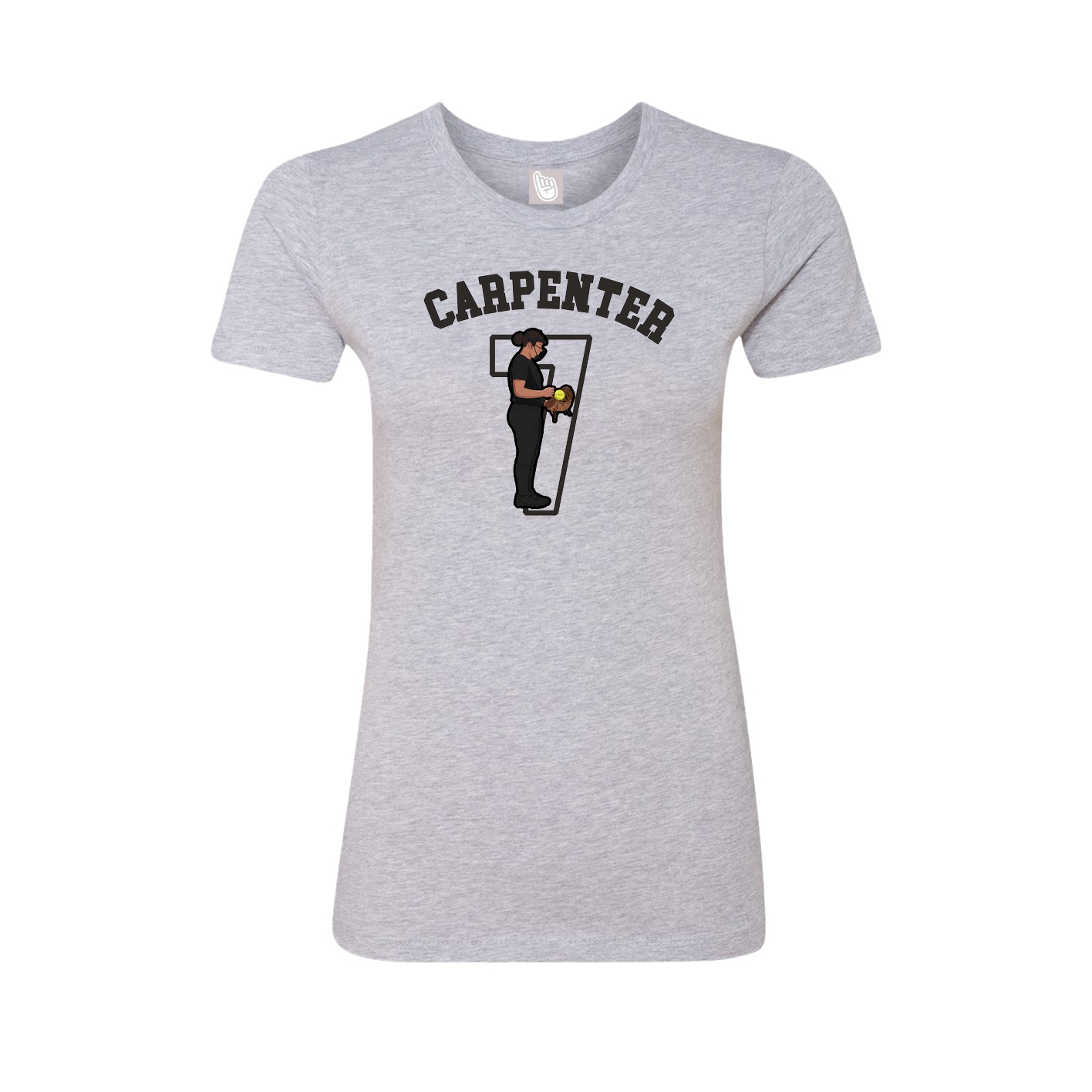 Womens Tee — Shirsey Arch in Grey