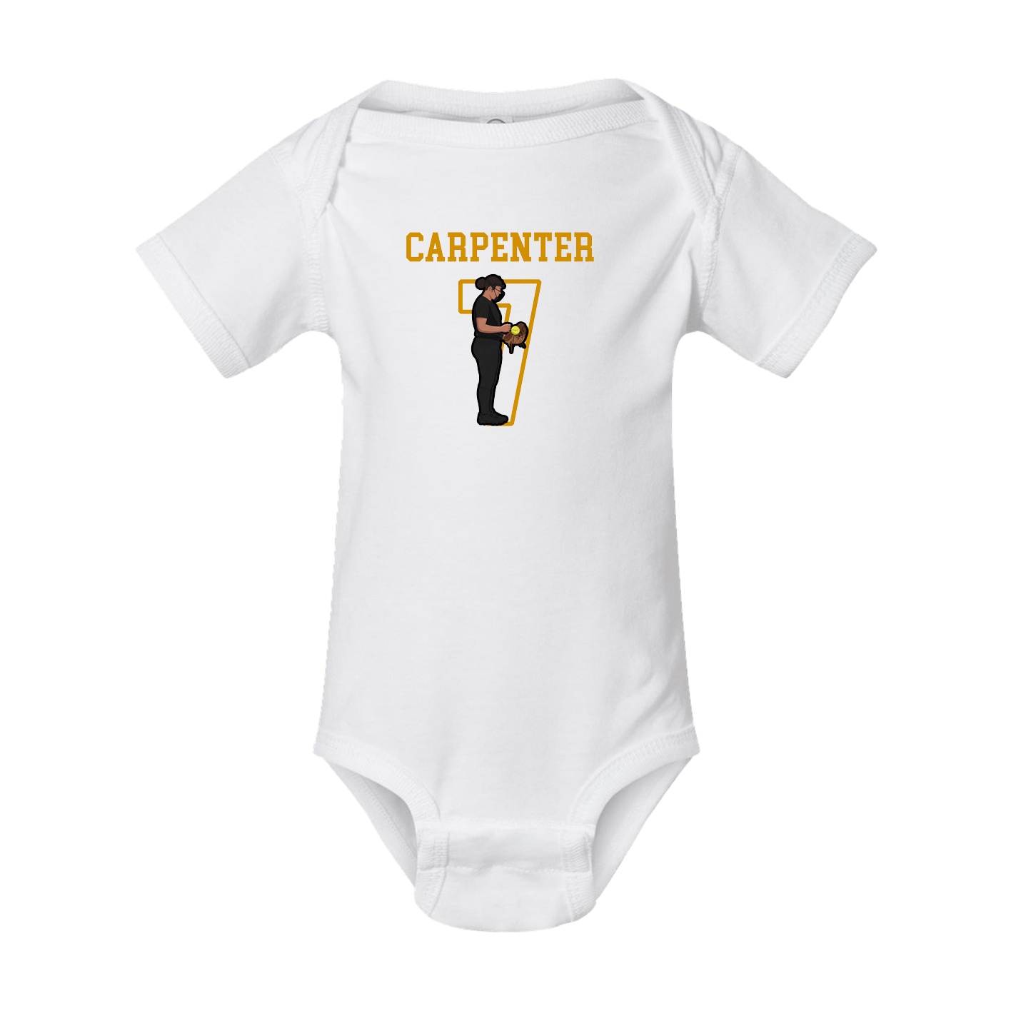 Baby Onesie — Shirsey in White