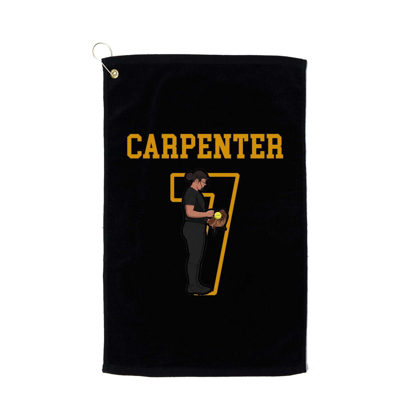 Golf Towel — Shirsey in Black