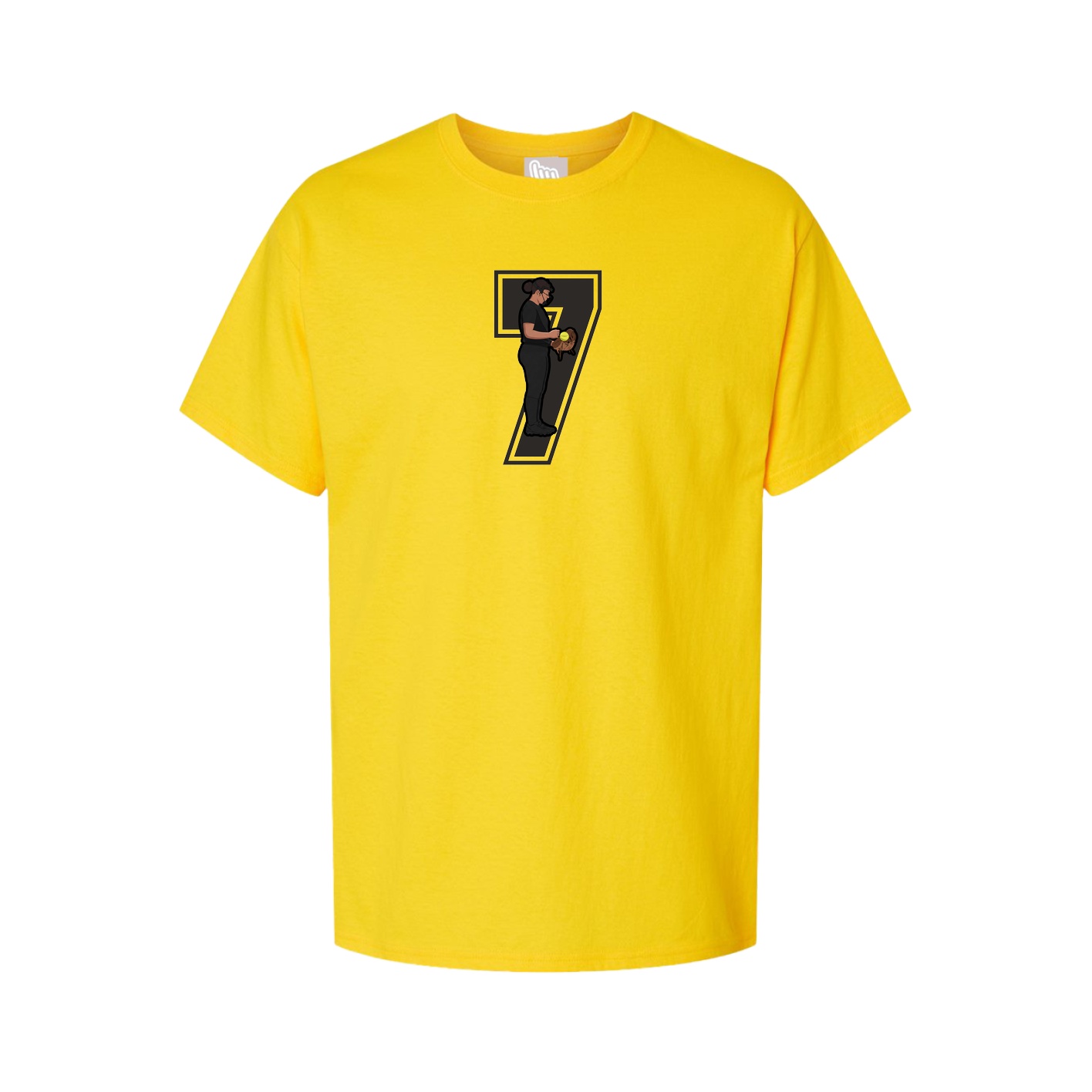 Tee — Number in Gold