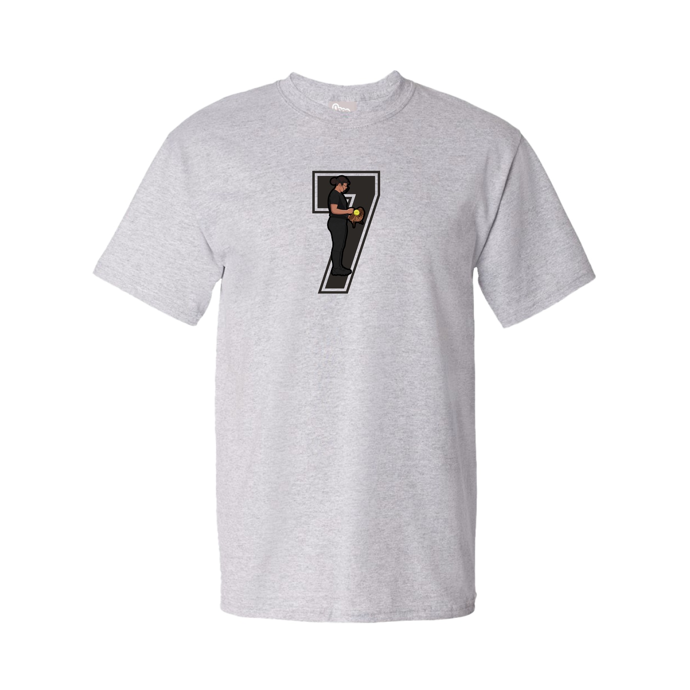 Tee — Number in Grey