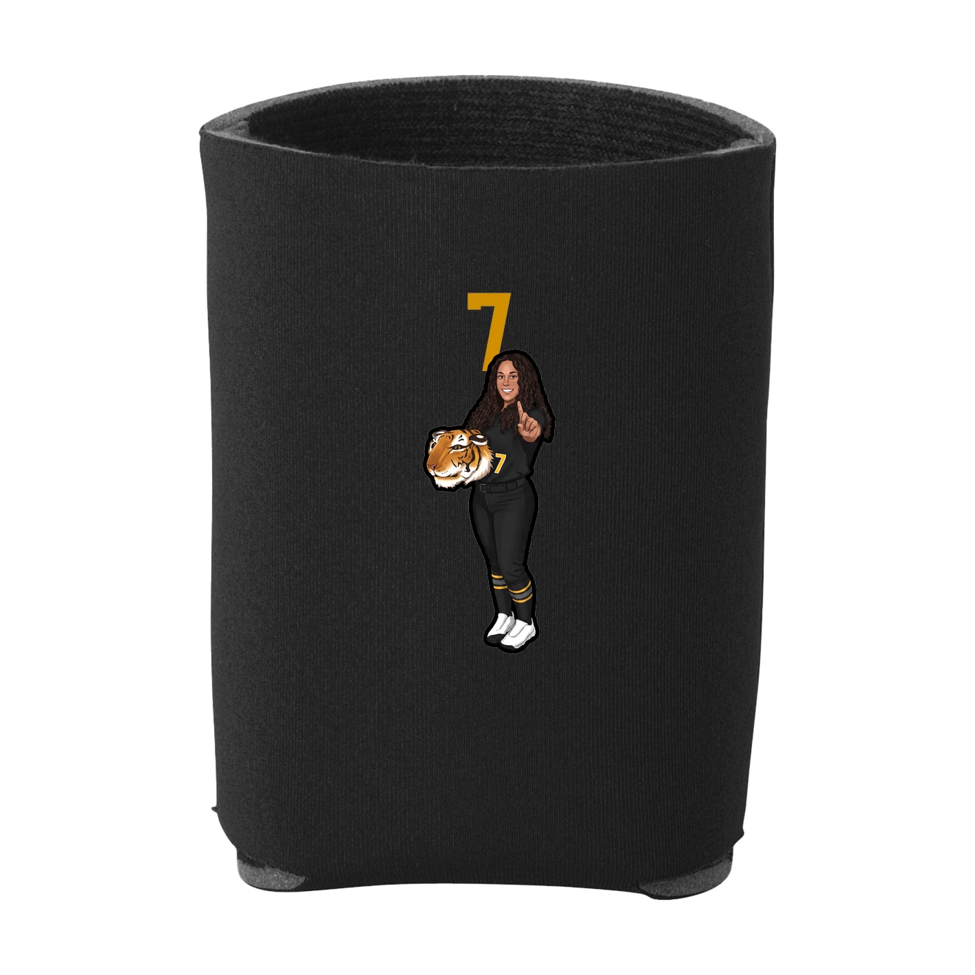 Can Holder — Number Top in Black