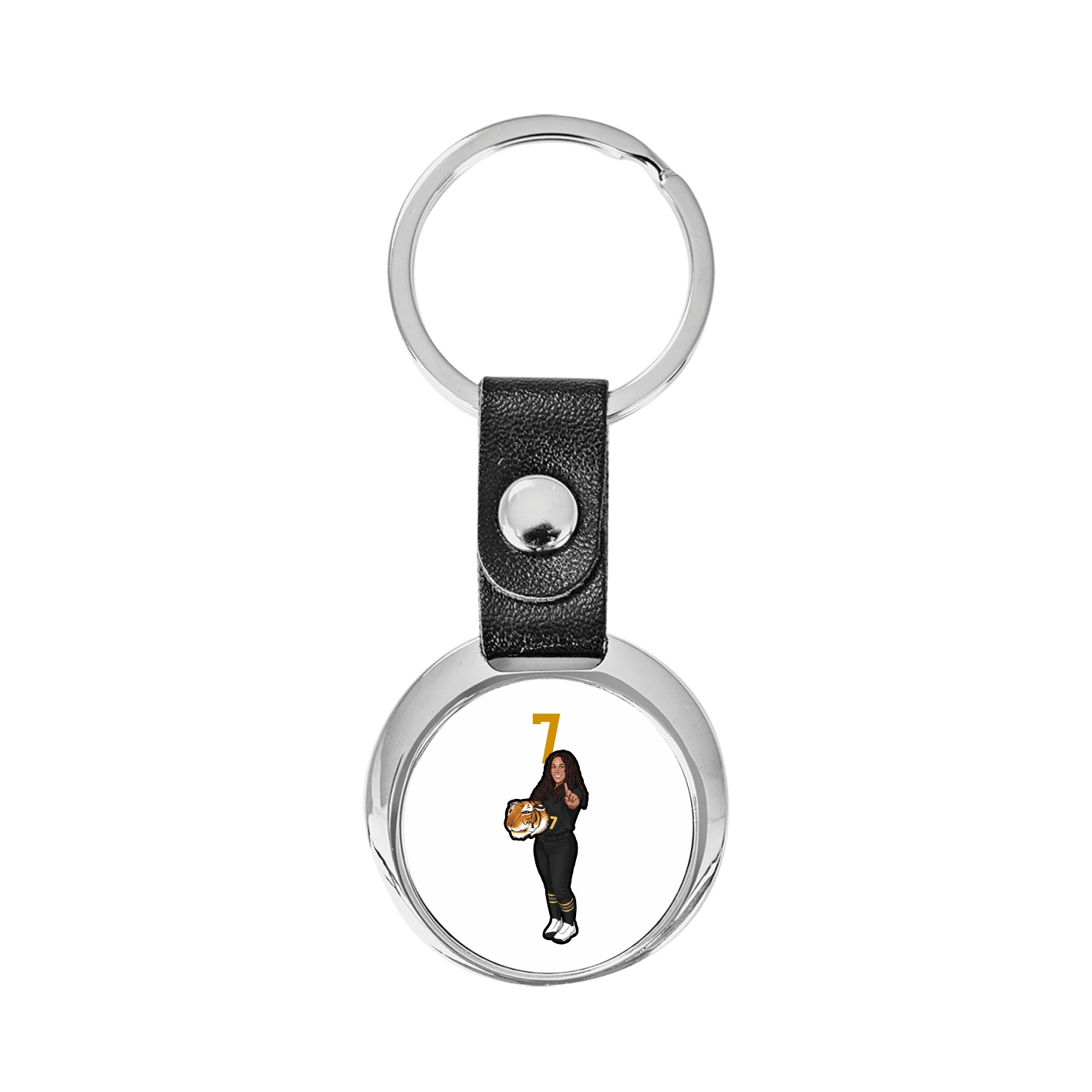 Key Chain — Number Top in Classic