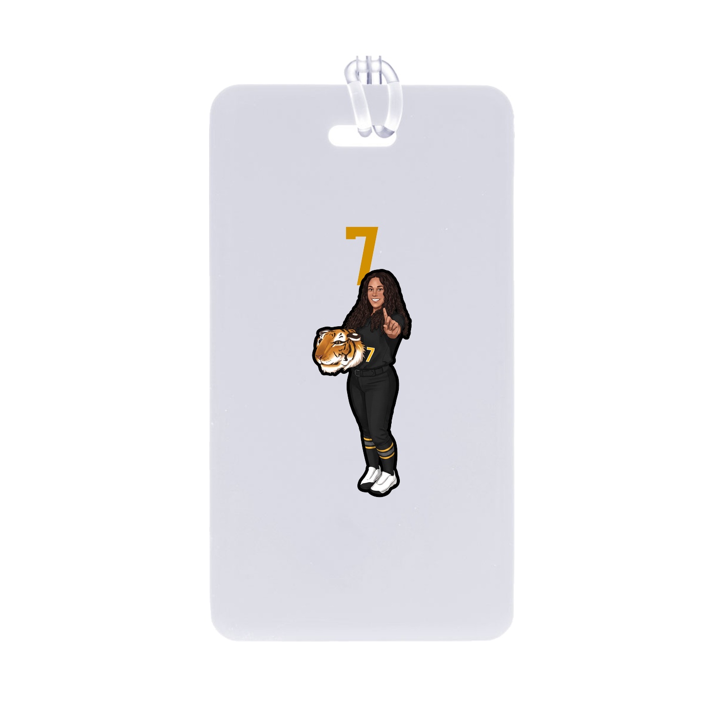 Bag Tag — Number Top in Classic