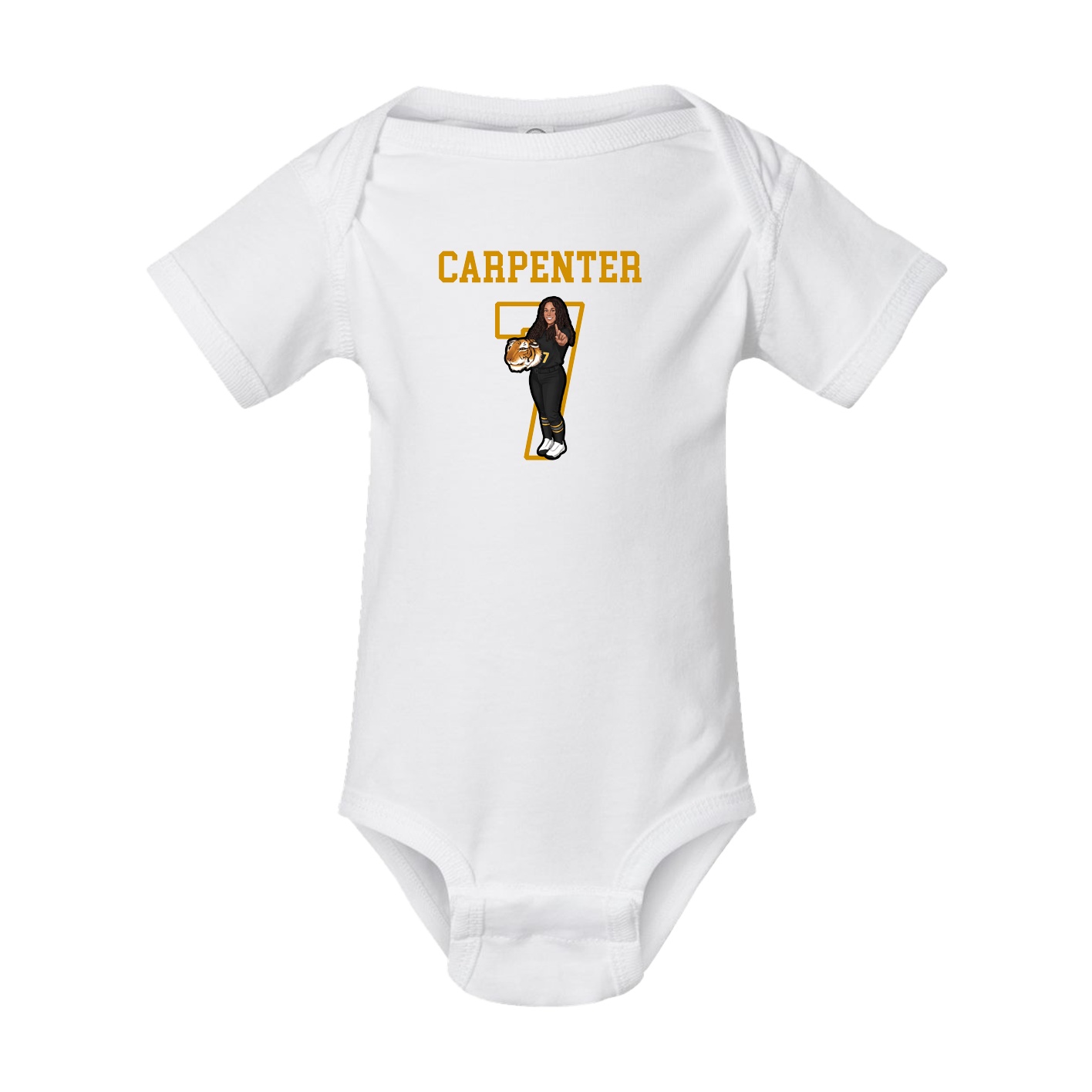 Baby Onesie — Shirsey in White