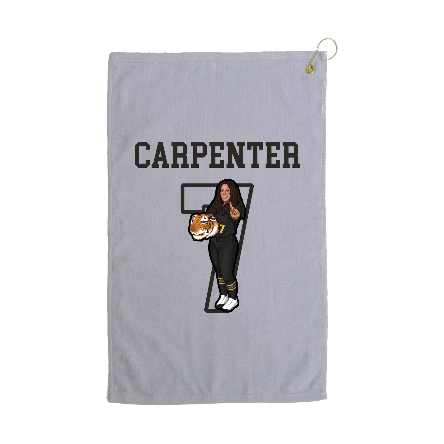 Golf Towel — Shirsey in Grey
