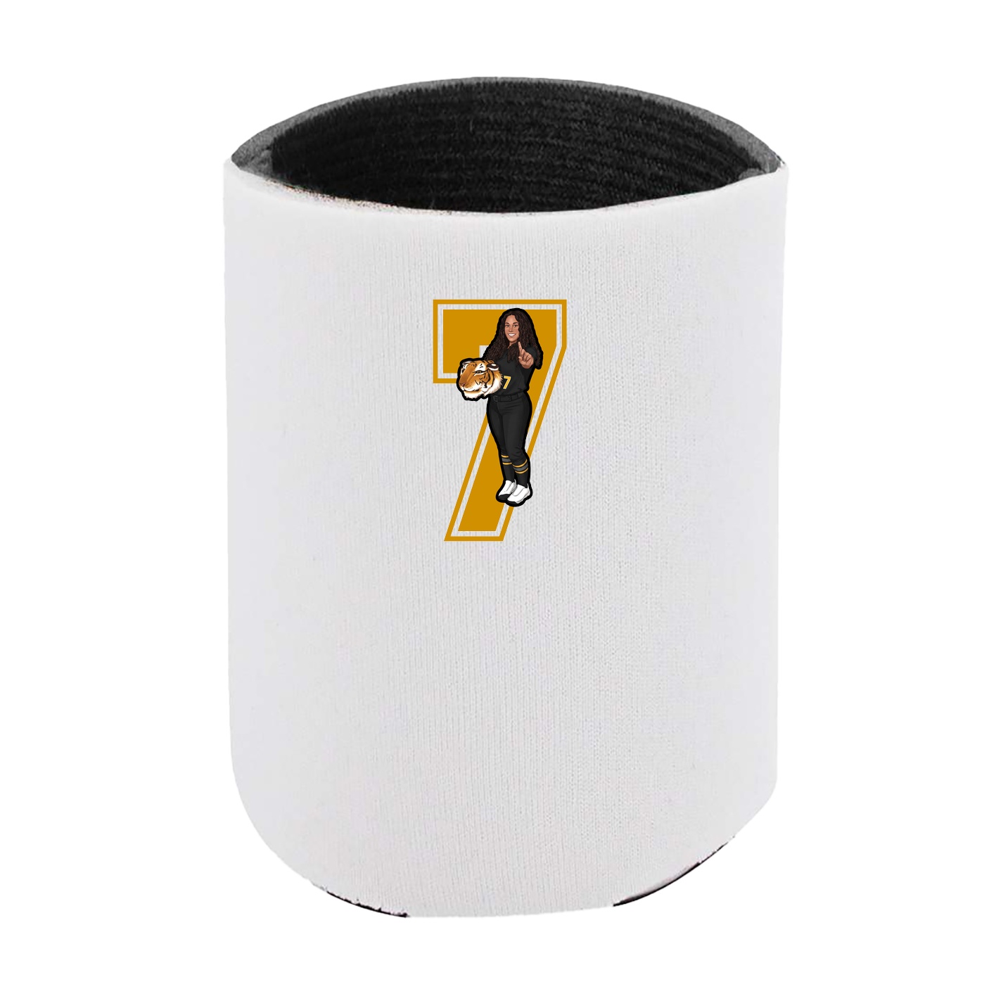 Can Holder — Number in White