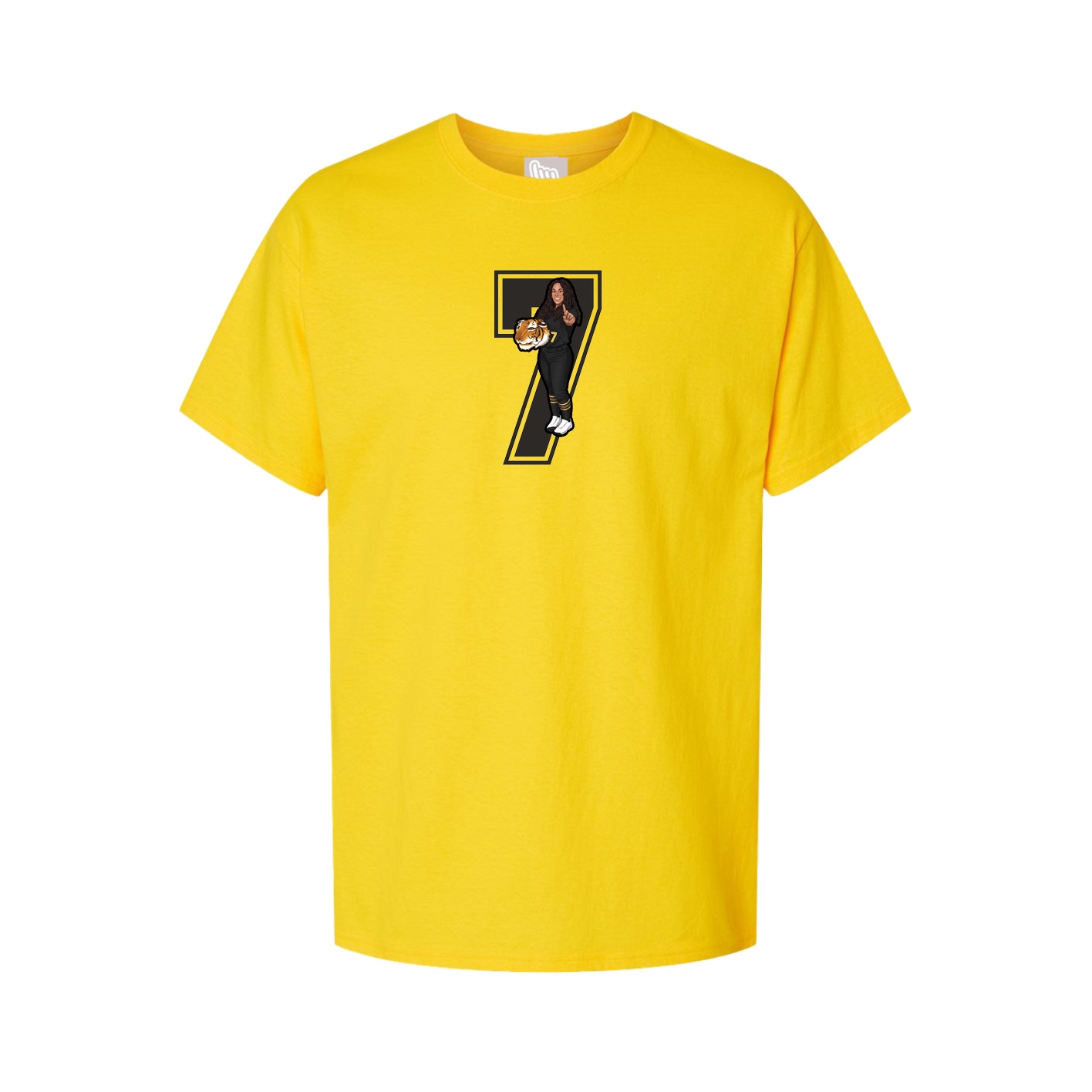 Tee — Number in Gold