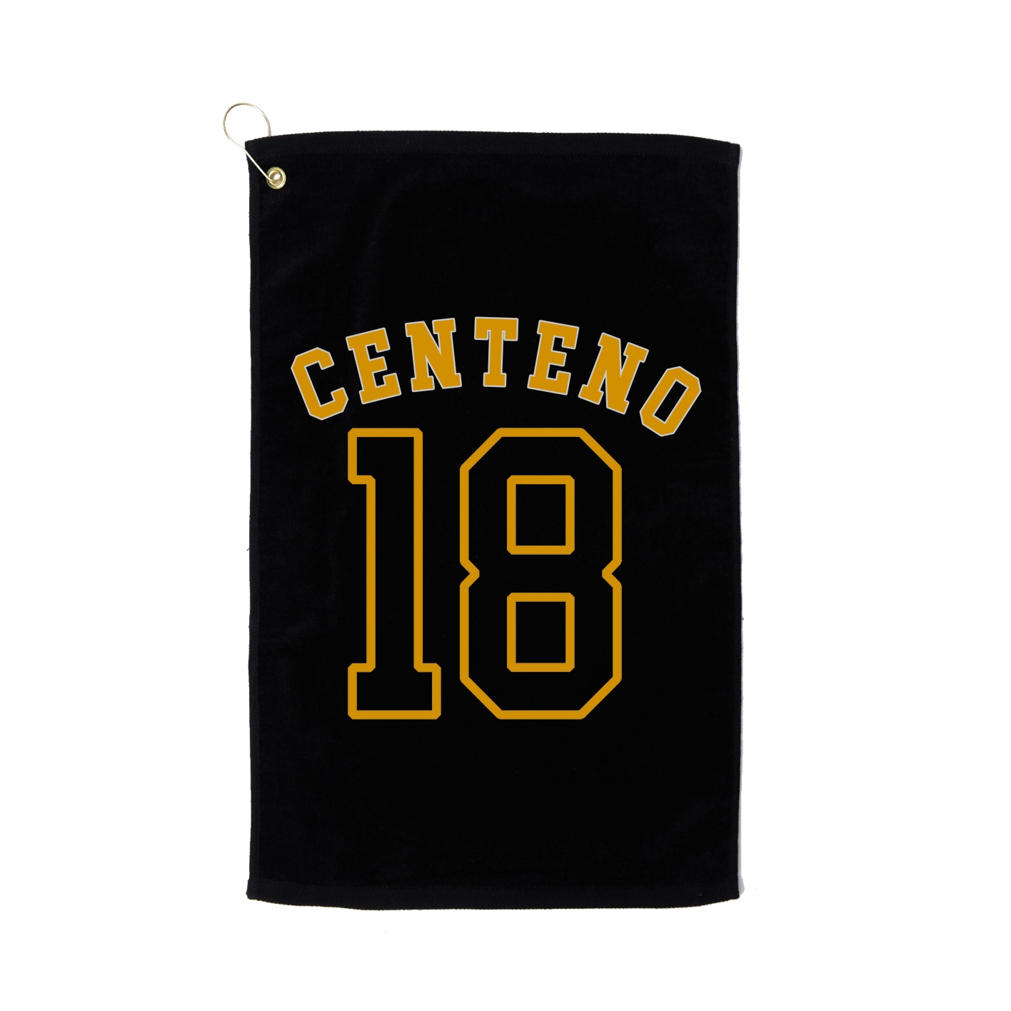 Golf Towel — Shirsey Arch in Black
