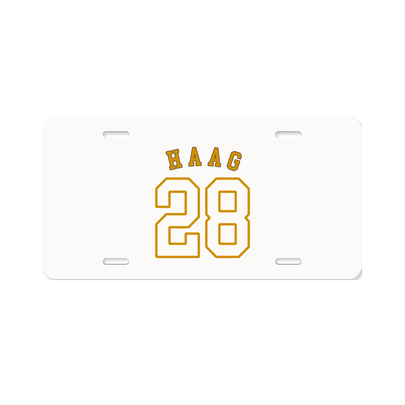 License Plate — Shirsey Arch in Classic