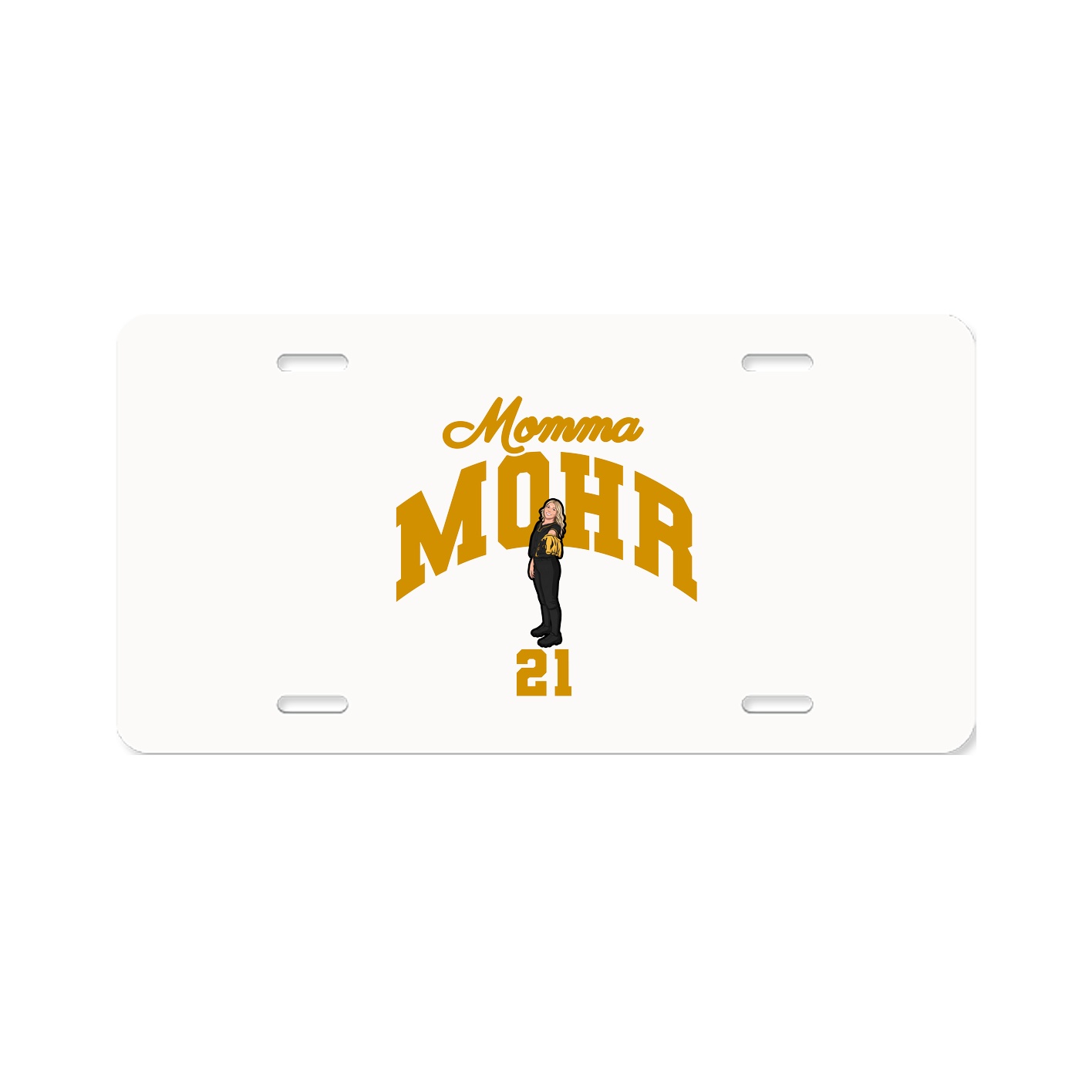 License Plate — Mothers Day Arch in Classic