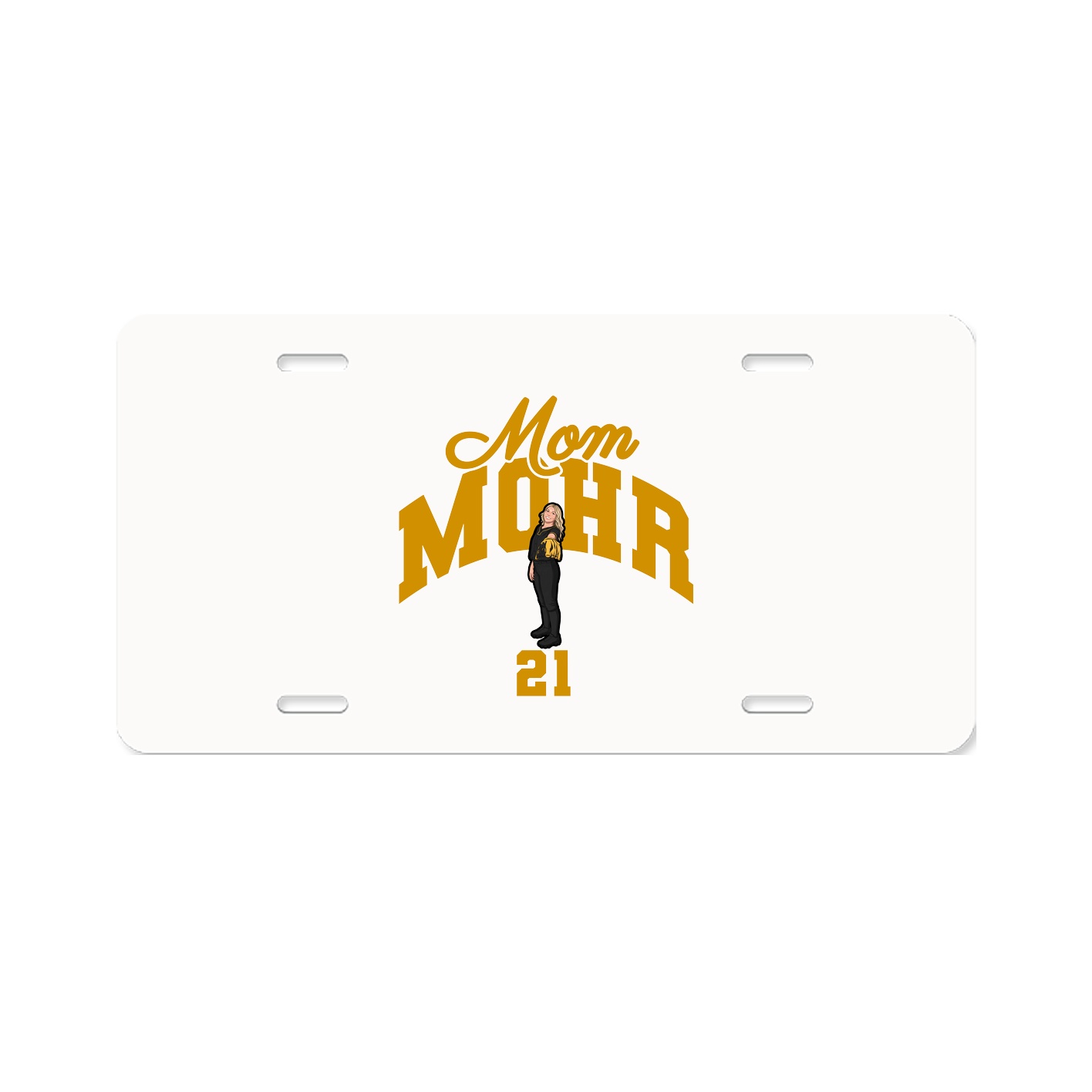 License Plate — Mothers Day Arch in Classic