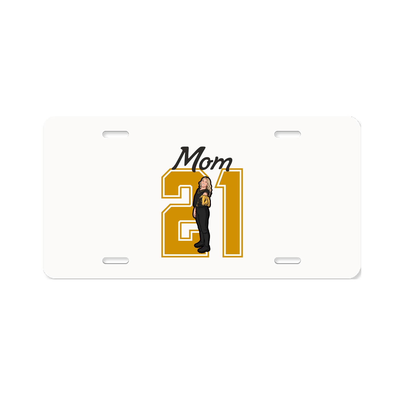 License Plate — Mothers Day Shirsey in Classic