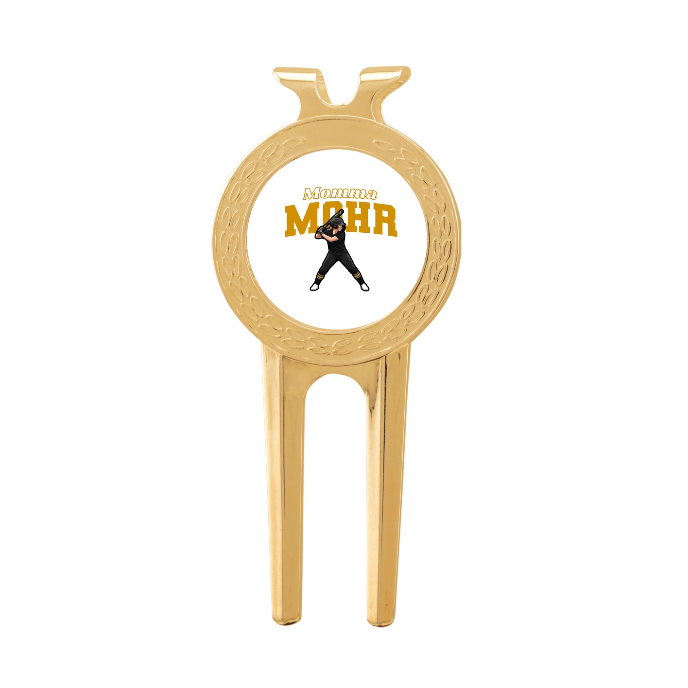 Divot Tool with Ball Marker — Mothers Day Block in Classic