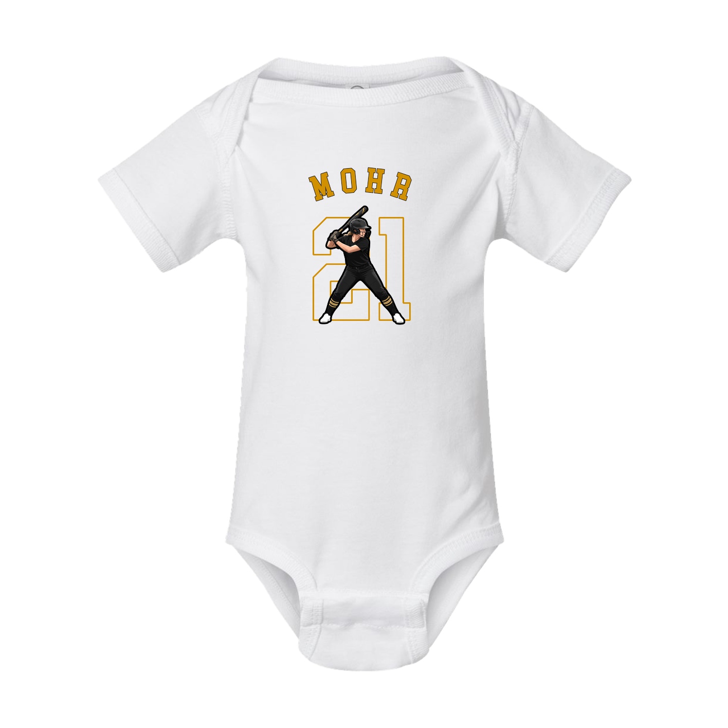Baby Onesie — Shirsey Arch in White