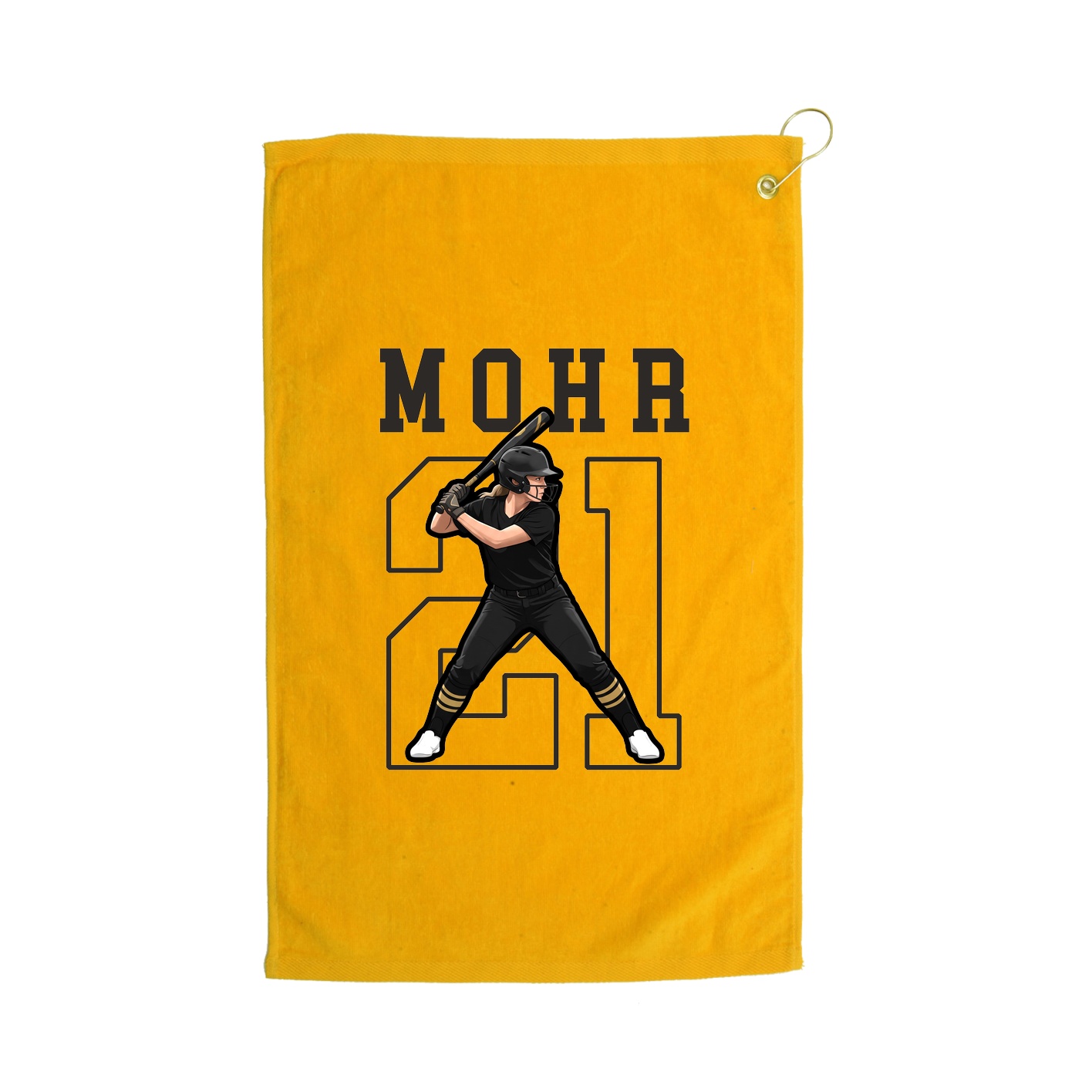 Golf Towel — Shirsey in Gold