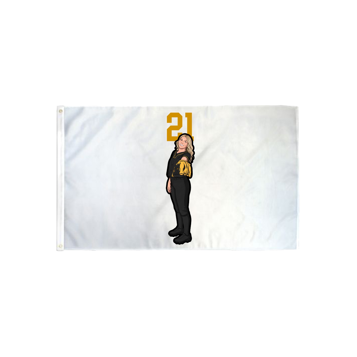 3x5 Flag — Number Top in Classic