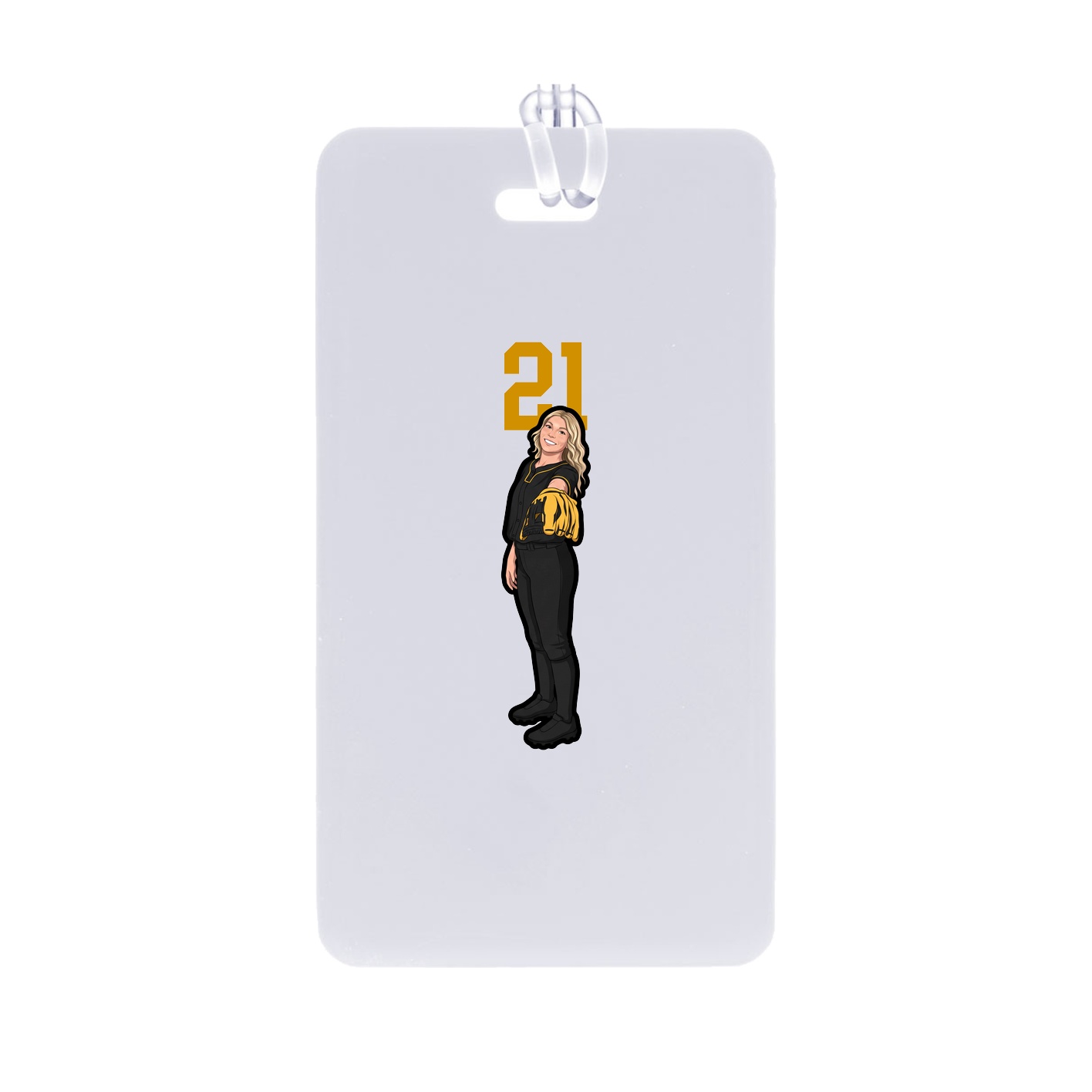 Bag Tag — Number Top in Classic